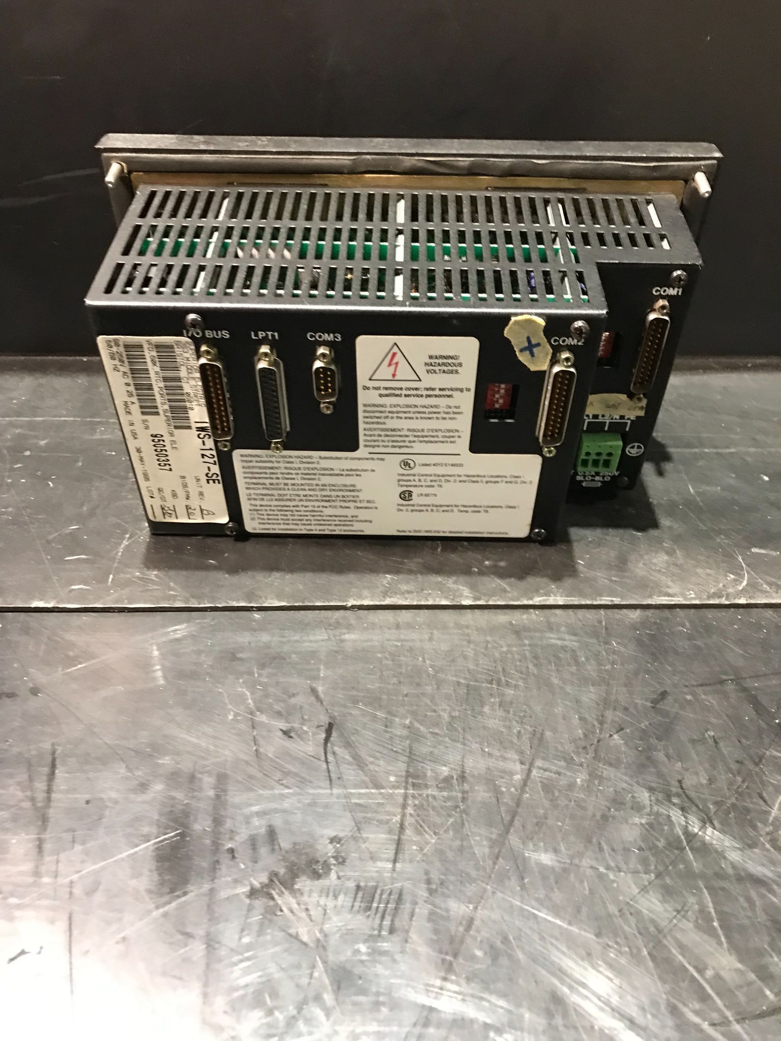 SUPERIOR ELECTRIC IWS-127-SE Programmable Operator Interface USED 2