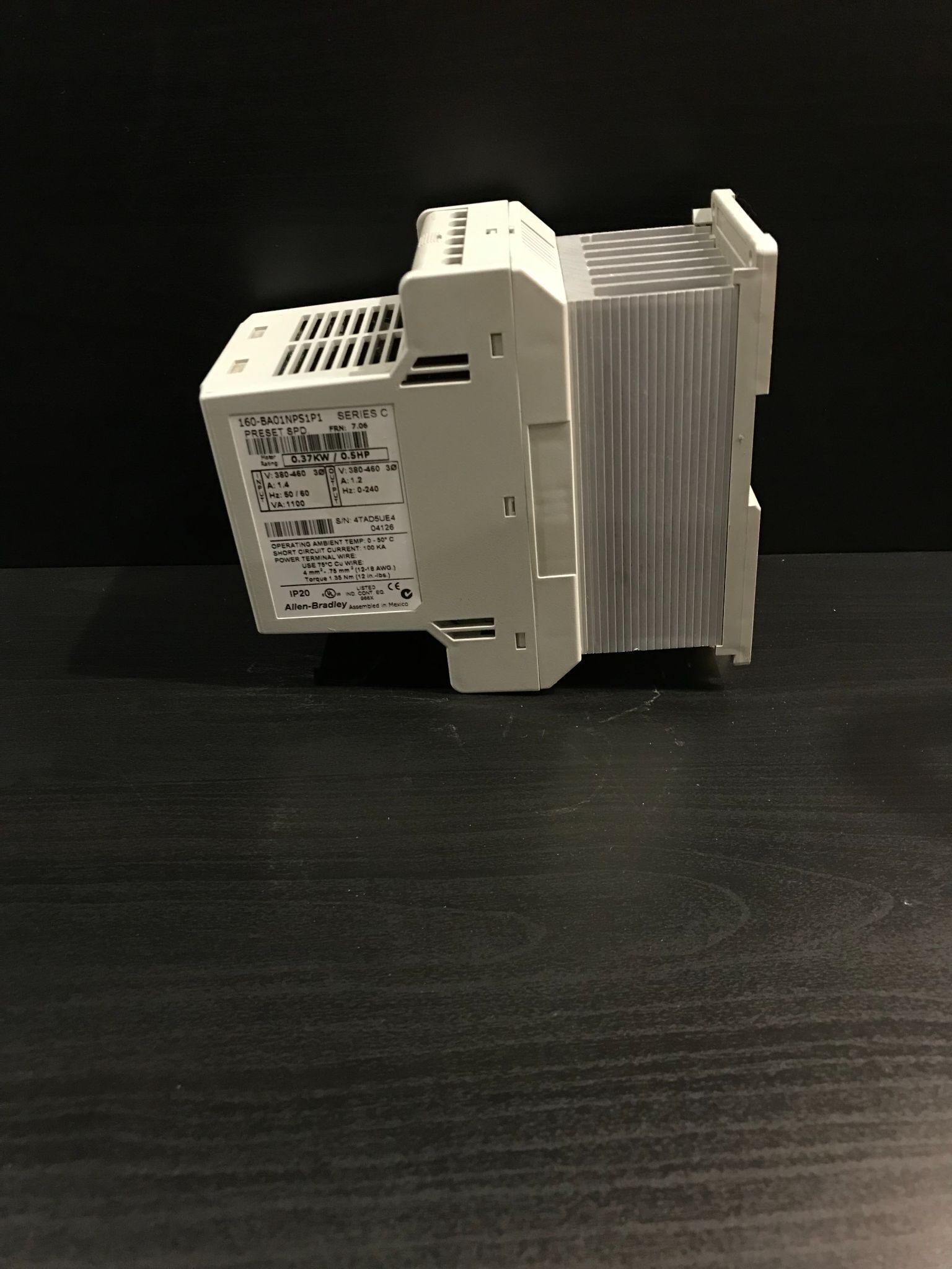 ALLEN BRADLEY 160-BA01NPS1P1 Speed Drive Controller USED 3