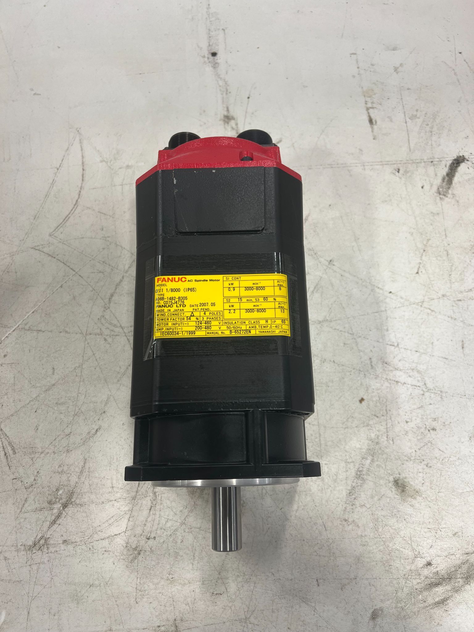 FANUC A06B-1482-B305 aiL 1/8000 Spindle Motor NEW 4