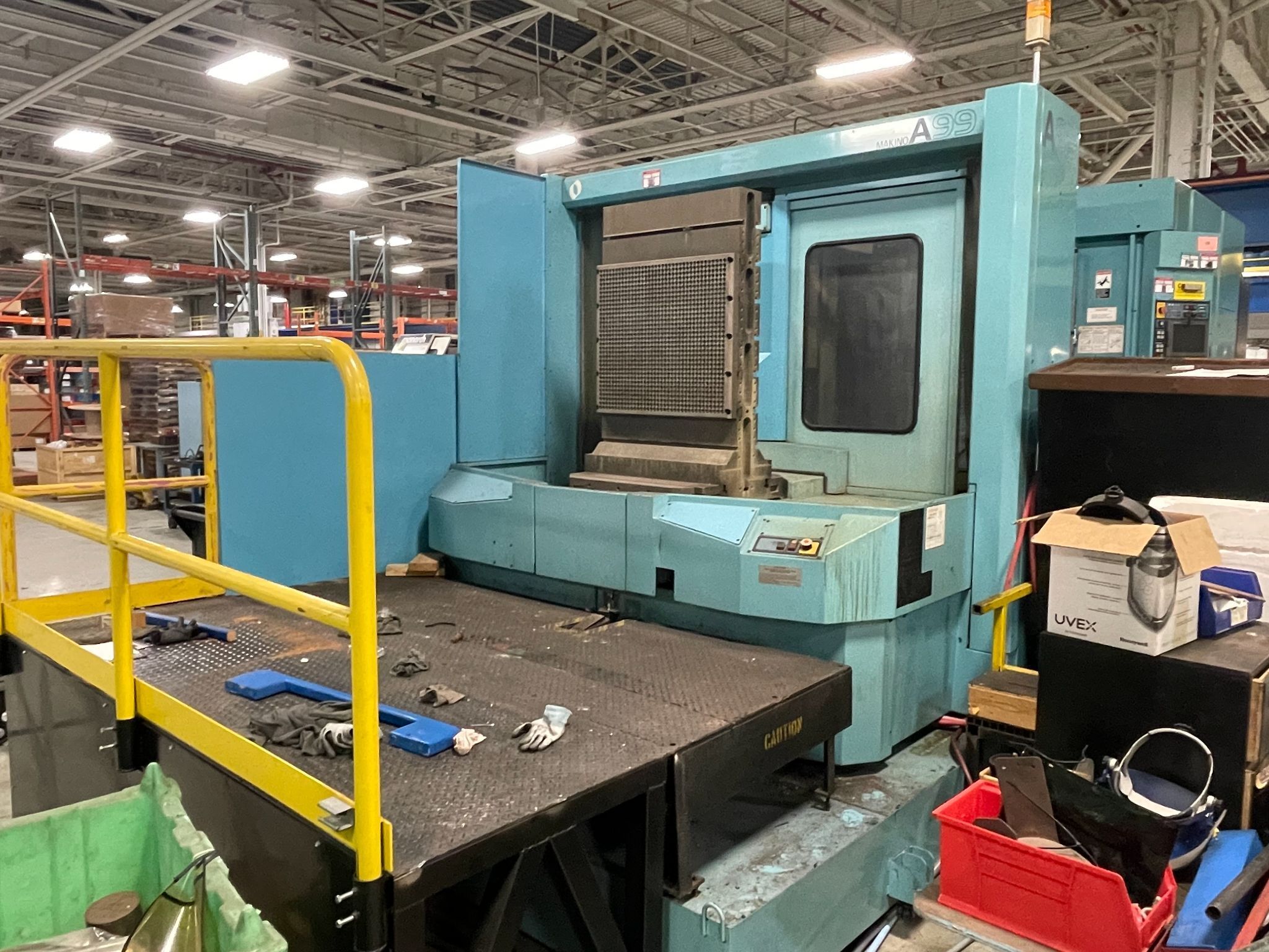2001 Makino A99 Used CNC Horizontal Machining Center 8