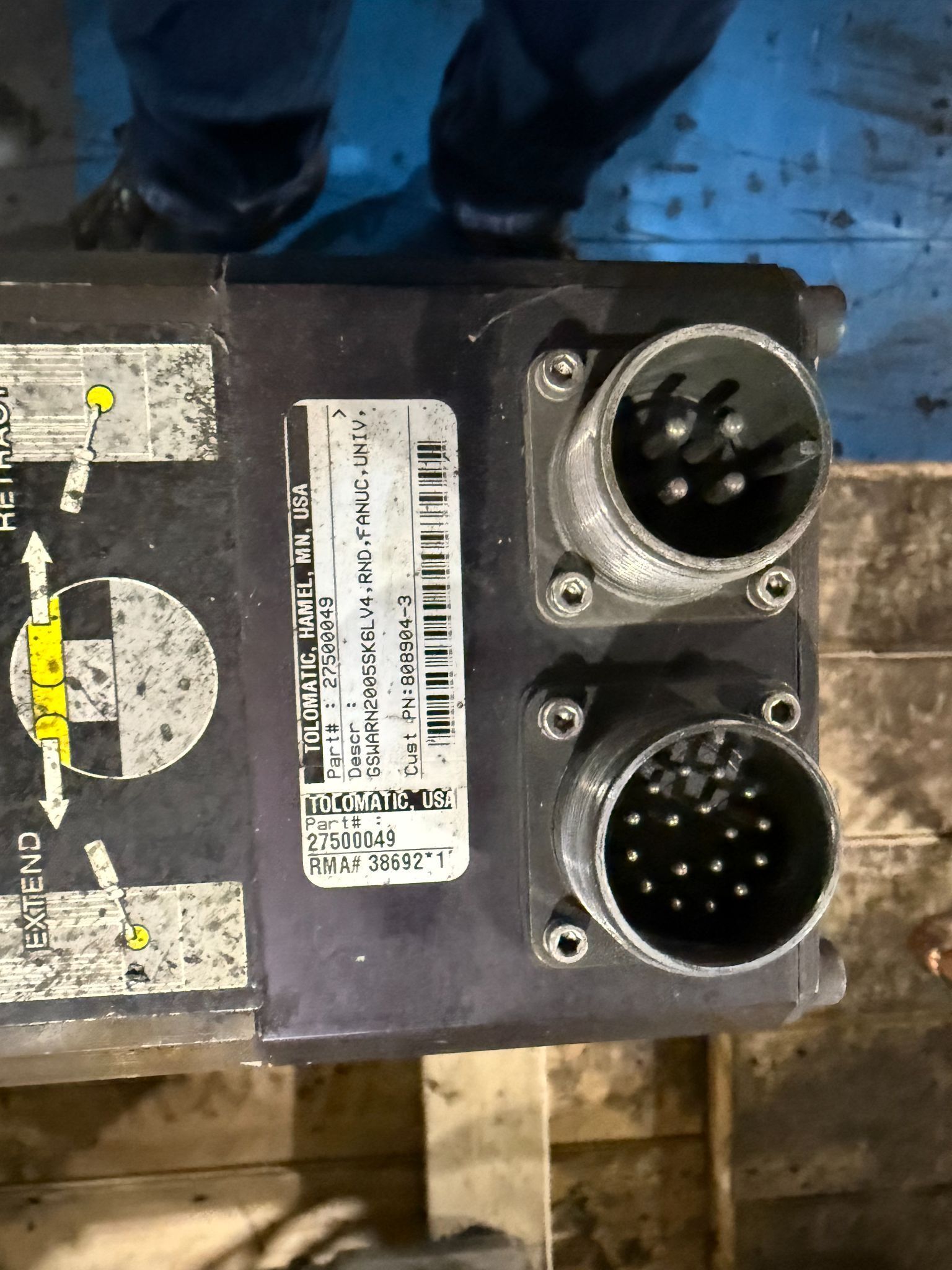 MILCO 665-16001-66 Pinch-Type Weld Gun USED - Weld & Water Tested 1