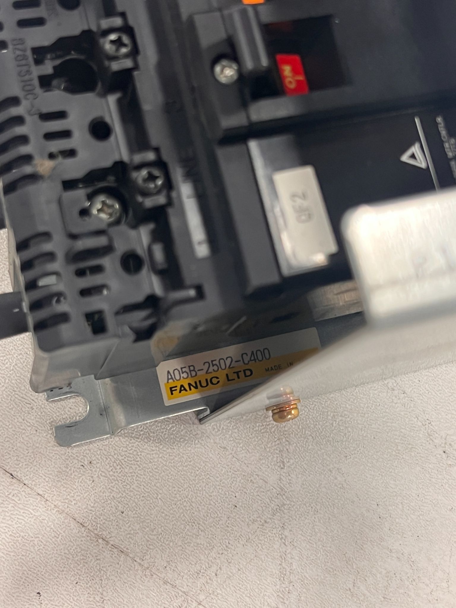 FANUC A05B-2502-C400 POWER SUPPLY STOP UNIT USED 4