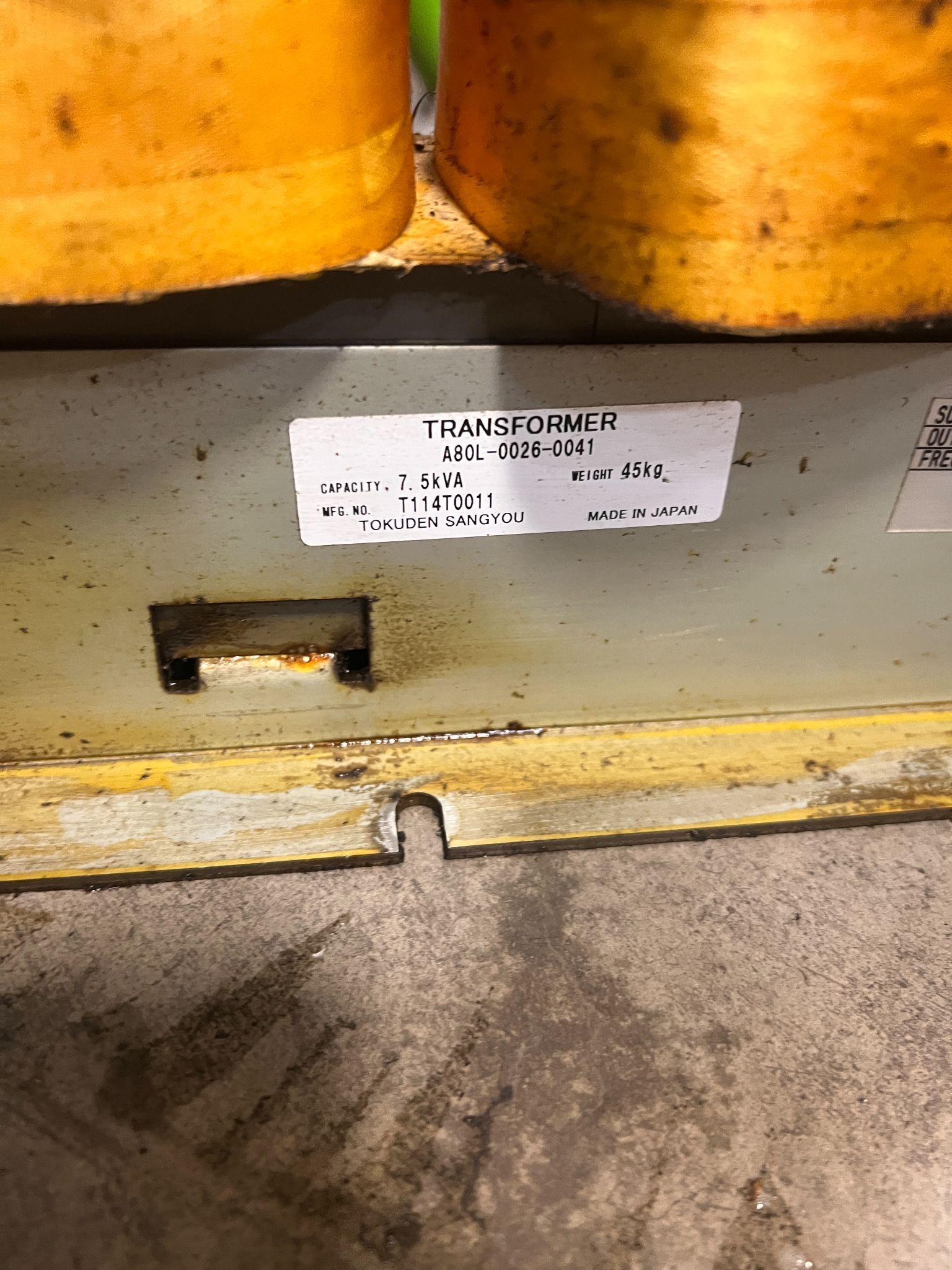 FANUC A80L-0026-0041 TRANSFORMER USED 3