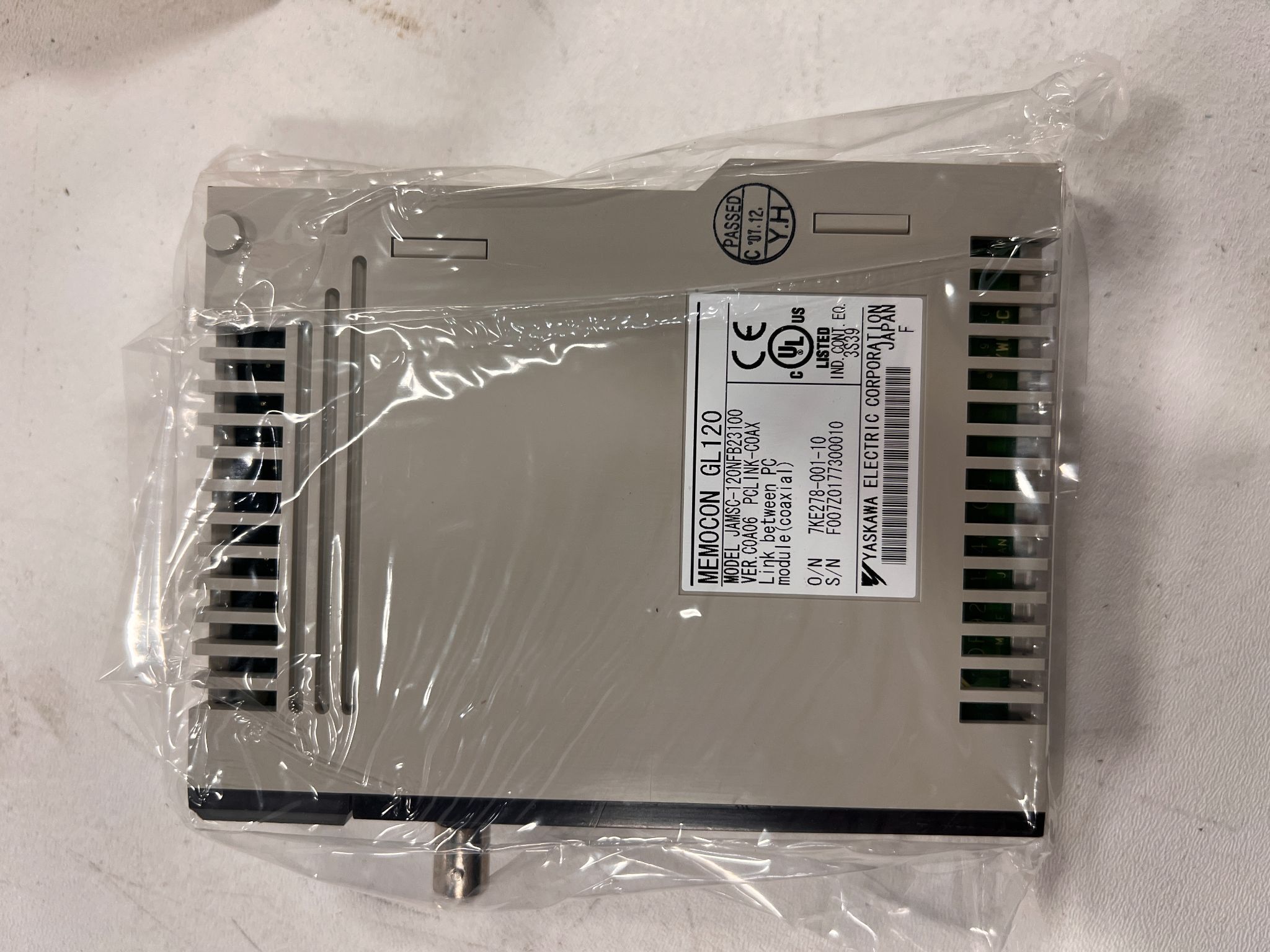 YASKAWA JAMSC-120NFB23100 I/O MODULE NEW WITH BOX 1