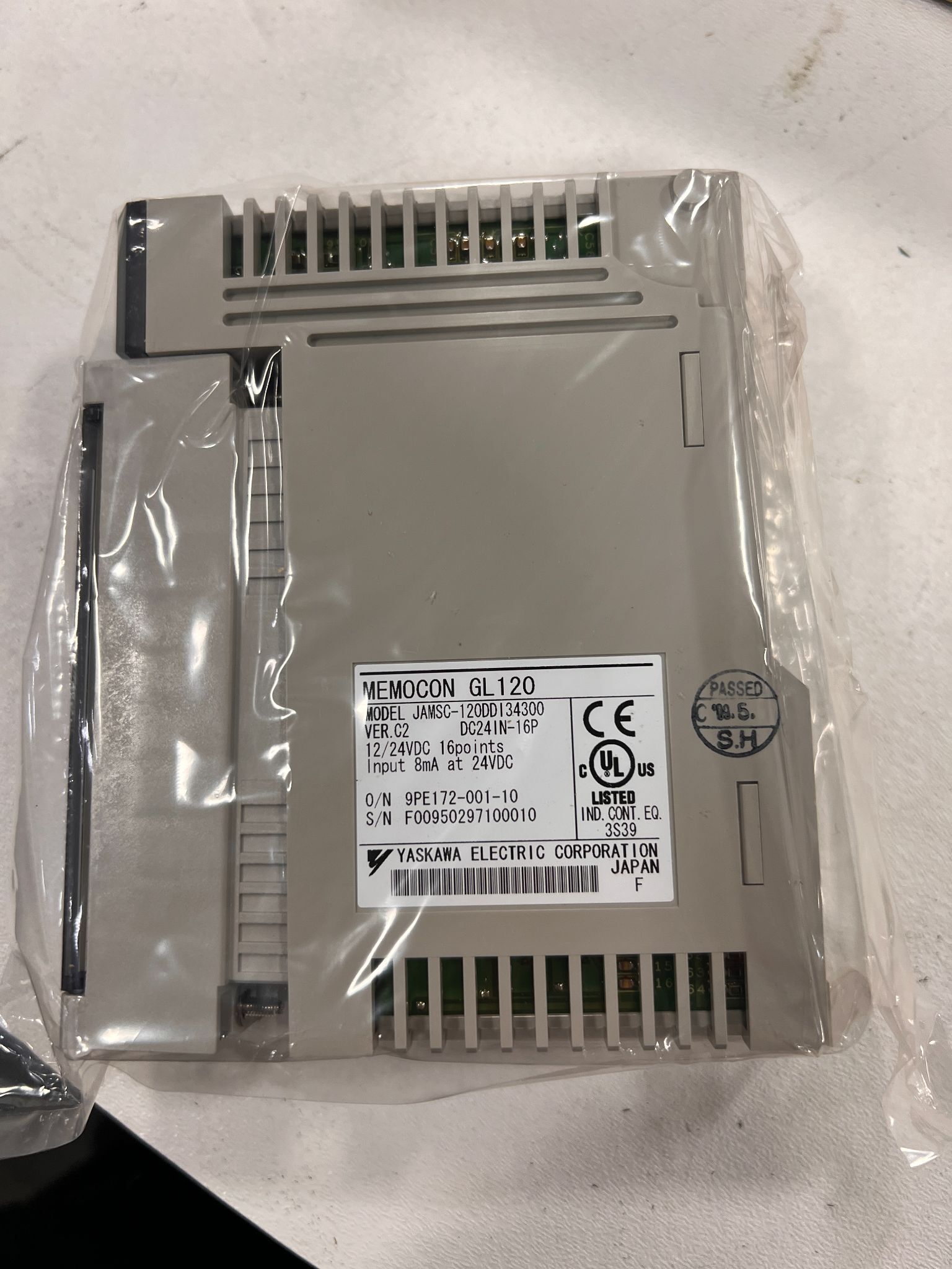 YASKAWA JAMSC-120DD134300 I/O MODULE NEW WITH BOX 1