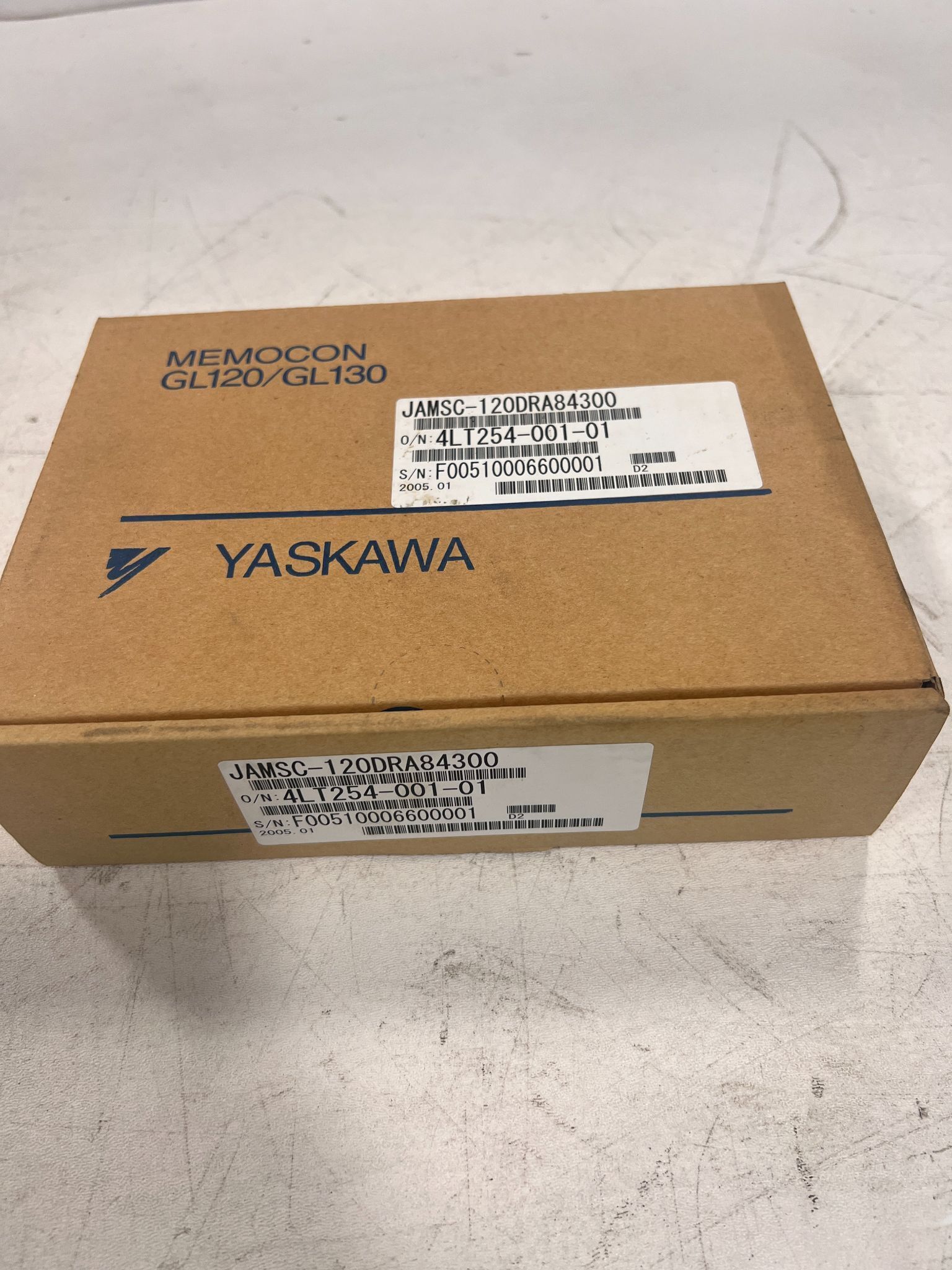 YASKAWA JAMSC-120DRA84300 I/O MODULE NEW WITH BOX 0