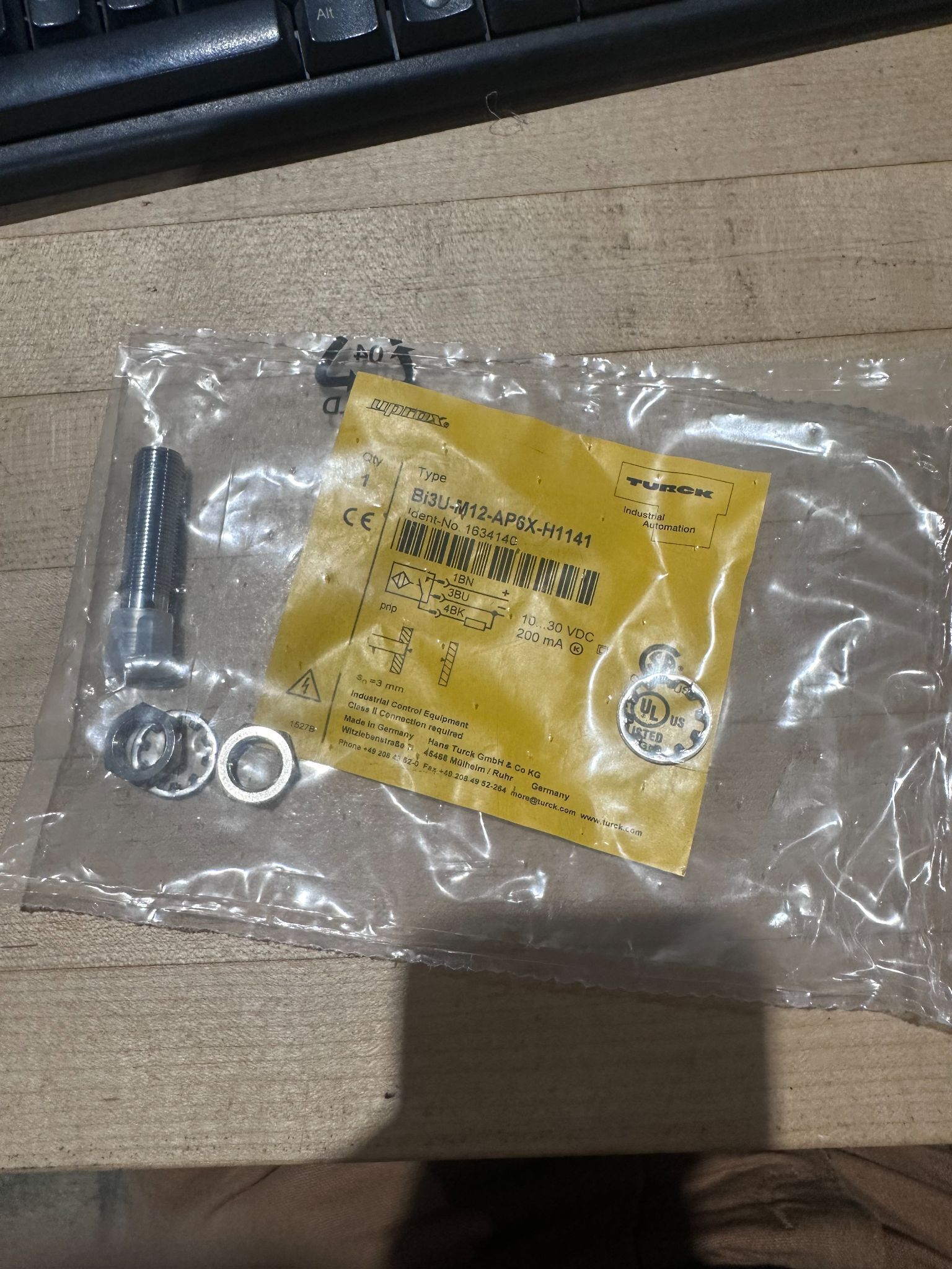TURCK Bi3U-M12-AP6X-H1141 Inductive Proximity Sensor NEW 1