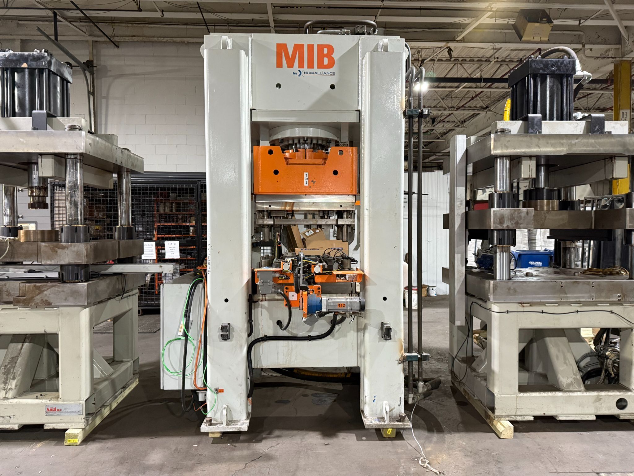 NUMALLIANCE MIB PRESS w/ Hydraulic Pump and Reservoir System USED 0