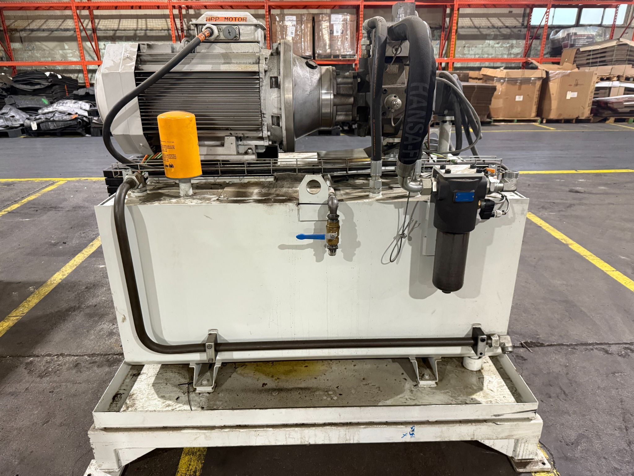 NUMALLIANCE MIB PRESS w/ Hydraulic Pump and Reservoir System USED 14