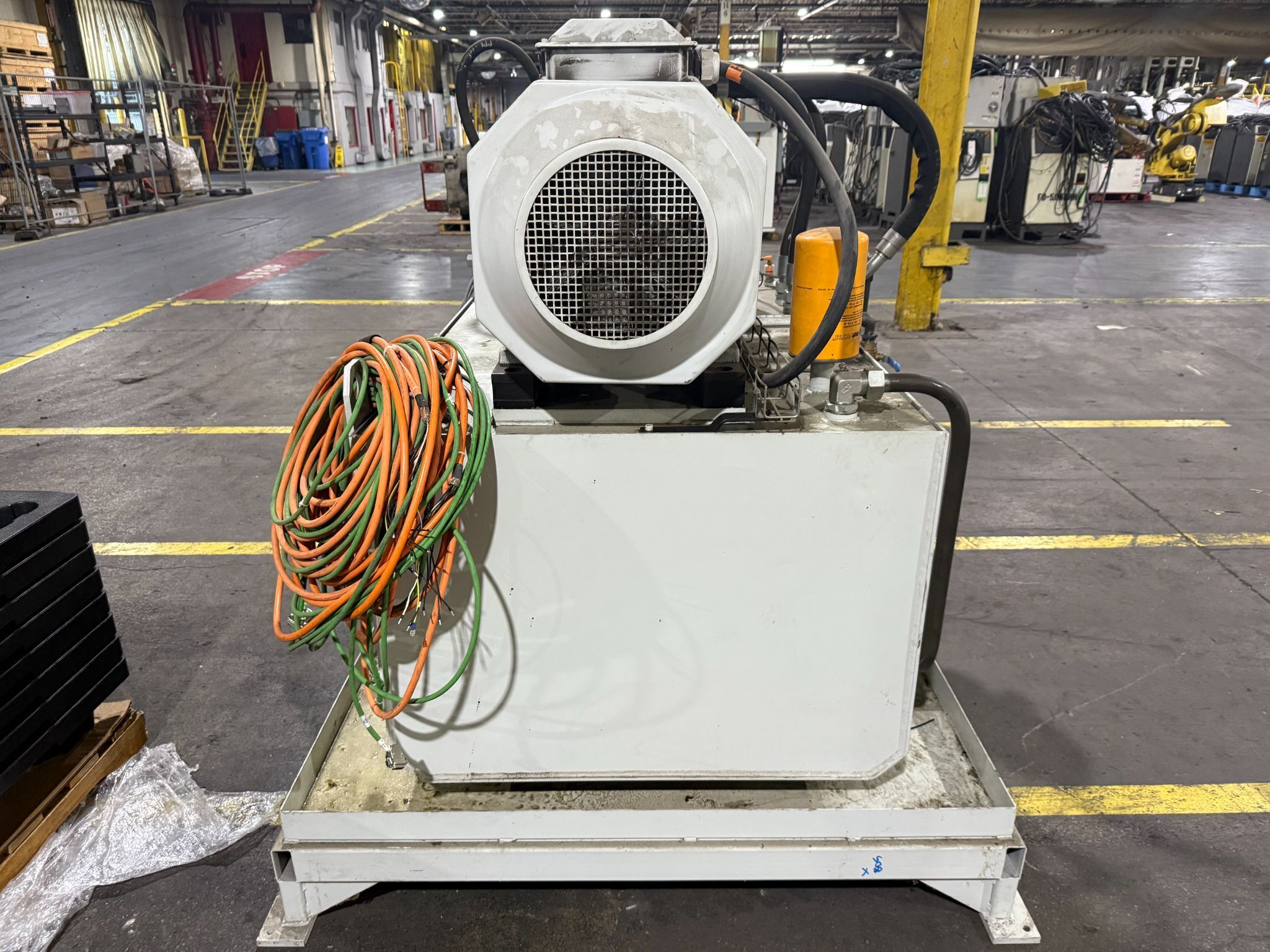 NUMALLIANCE MIB PRESS w/ Hydraulic Pump and Reservoir System USED 15