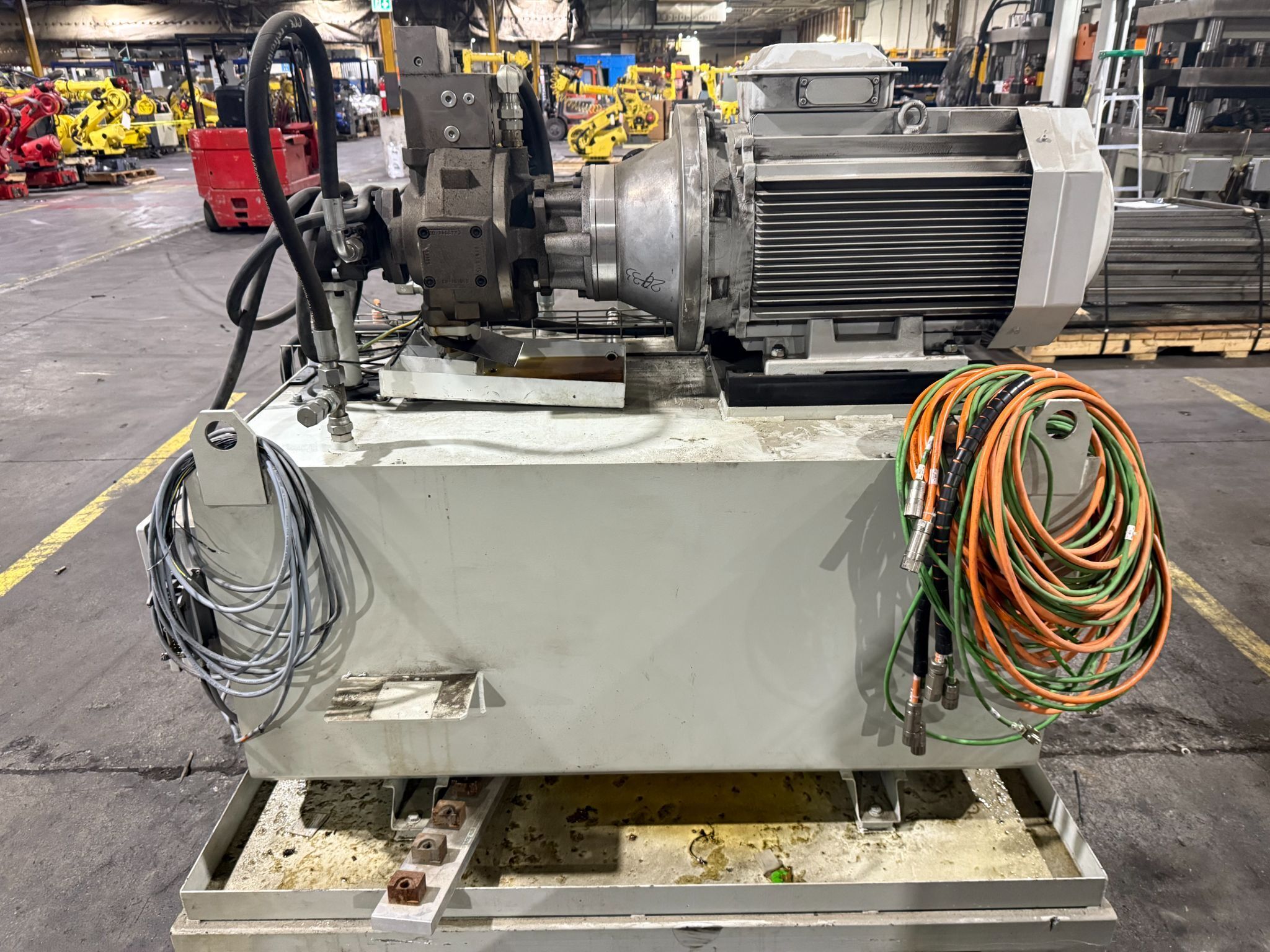 NUMALLIANCE MIB PRESS w/ Hydraulic Pump and Reservoir System USED 16