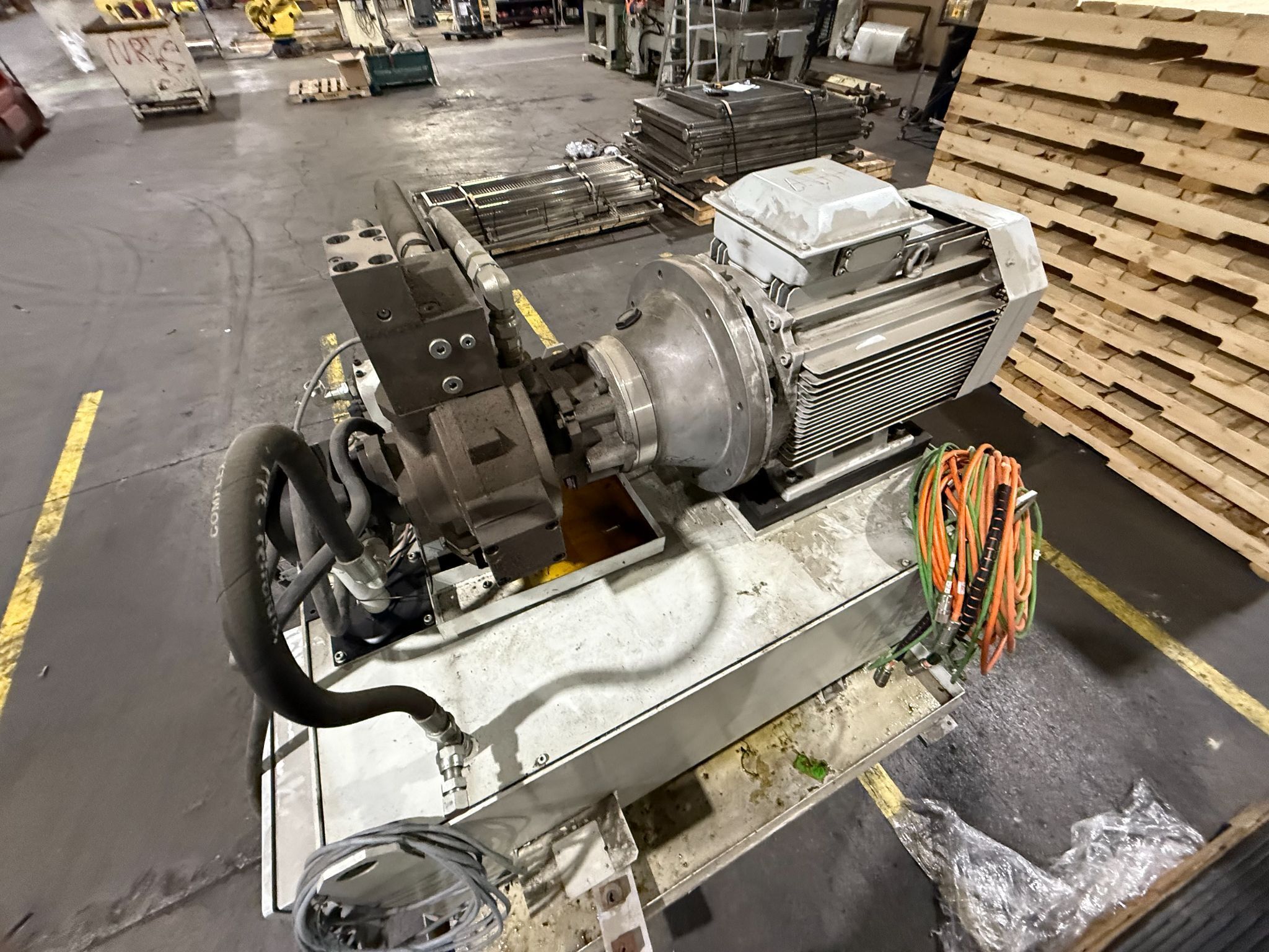 NUMALLIANCE MIB PRESS w/ Hydraulic Pump and Reservoir System USED 18