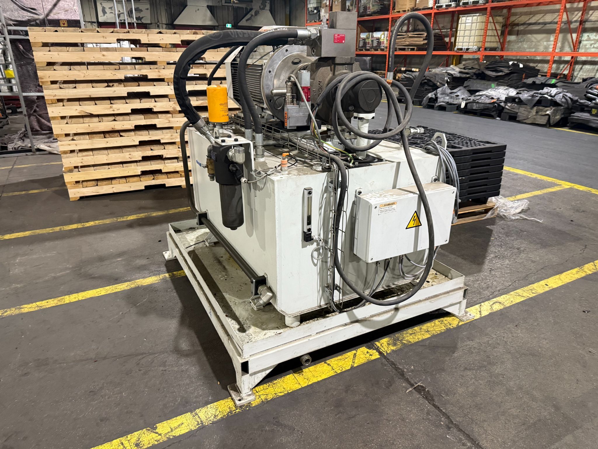 NUMALLIANCE MIB PRESS w/ Hydraulic Pump and Reservoir System USED 19