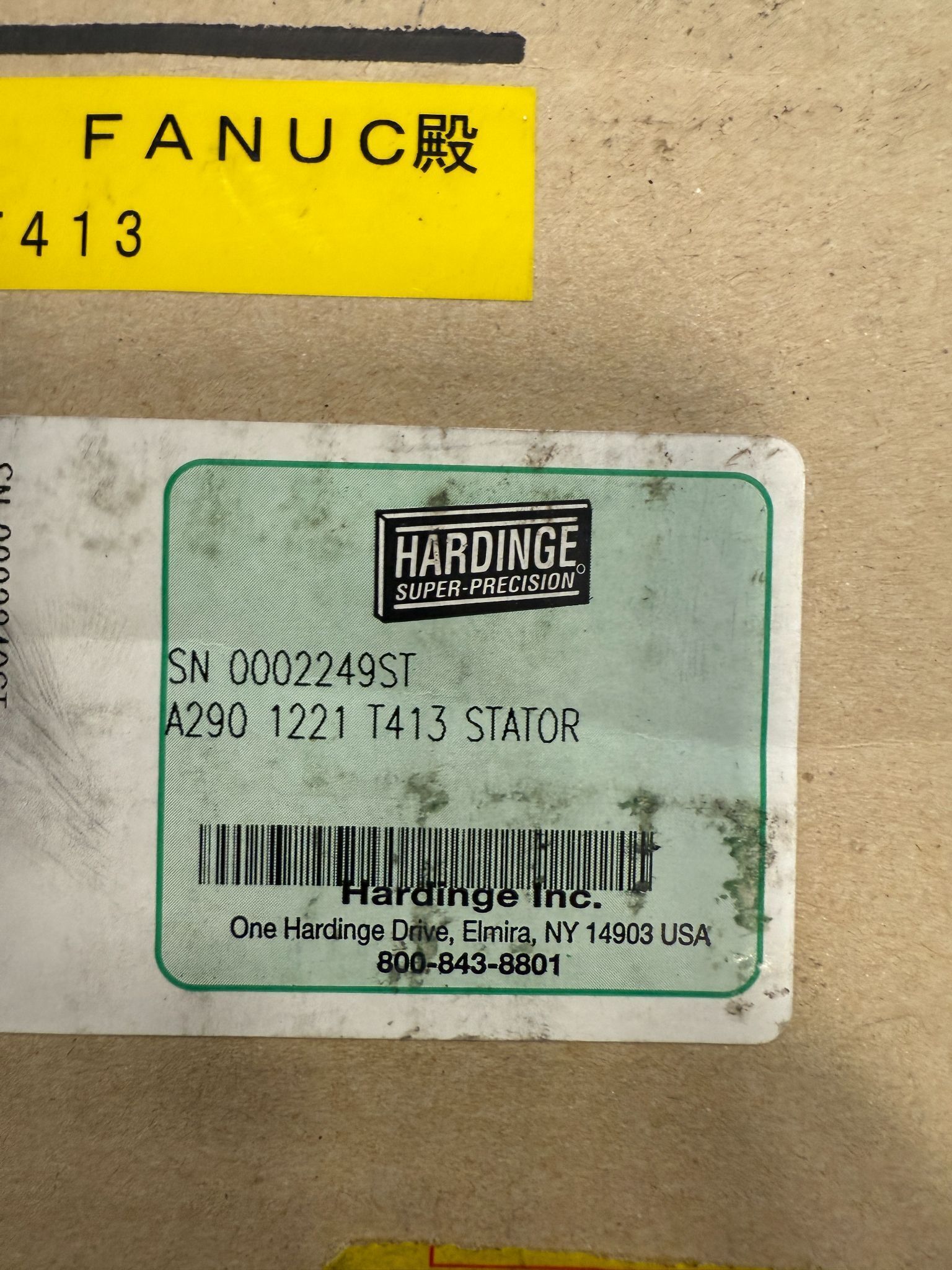 FANUC A290-1221-T413 Spindle Motor Stator USED 3