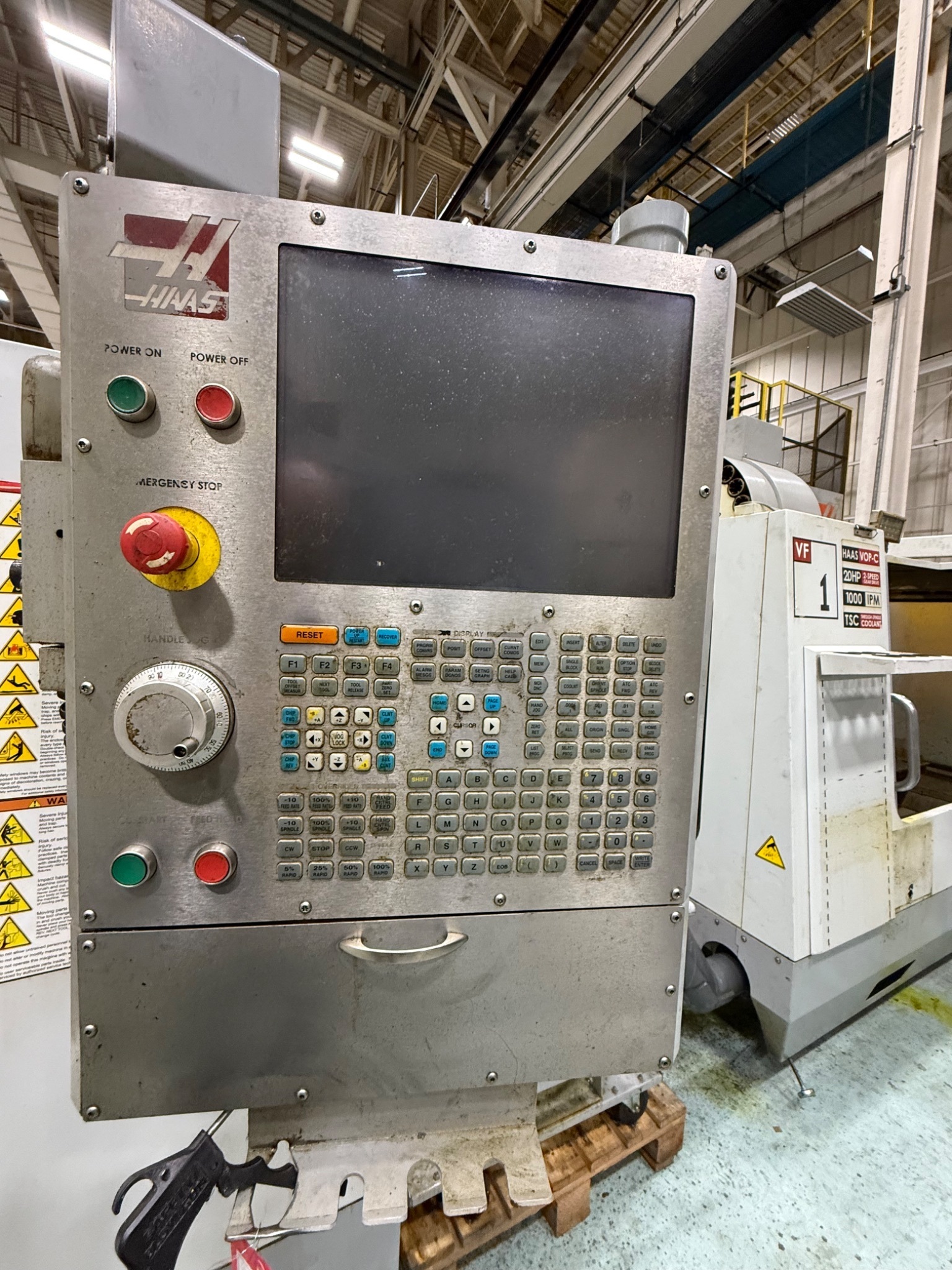 2008 HAAS VF-1B CNC VERTICAL MACHINING CENTER USED 1