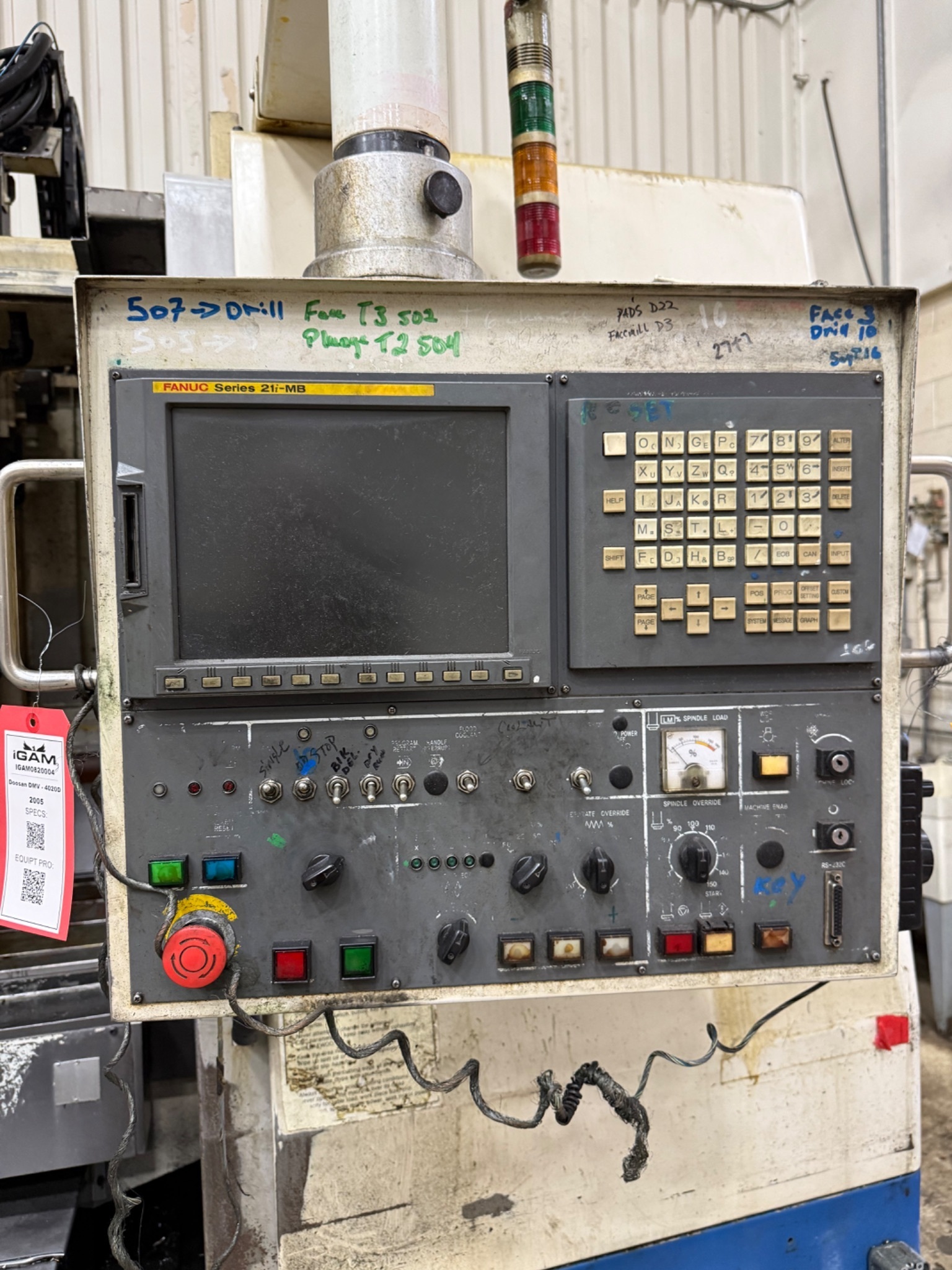 Used 2005 DOOSAN DMV-4020D Vertical Machining Centers IGAM0820004
