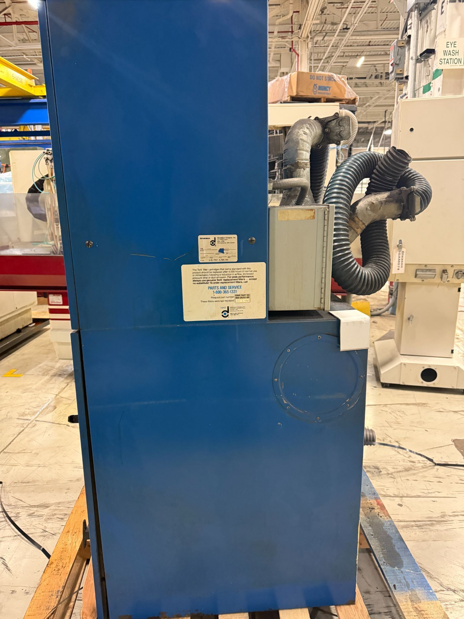 DONALDSON TORIT VS1200 DUST COLLLECTOR USED 1