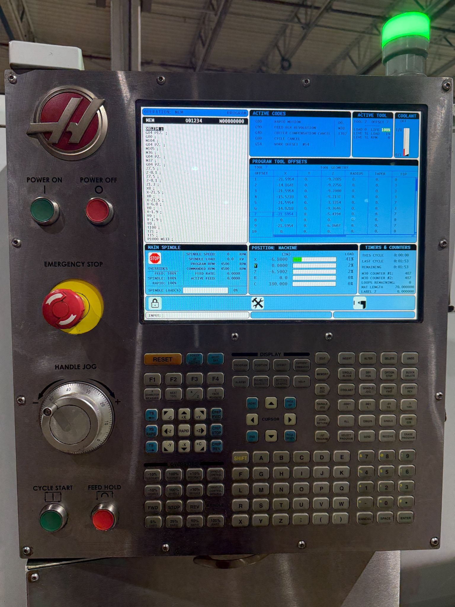2014 HAAS ST-30SSY CNC Lathe 1