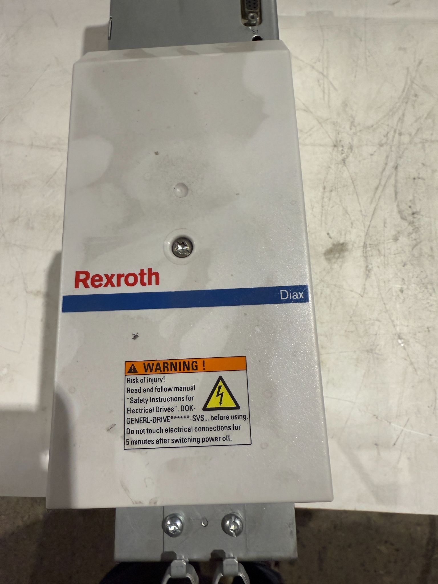 REXROTH HDS03.2-W075N-HS12-01-FW DRIVE CONTROLLER USED 1