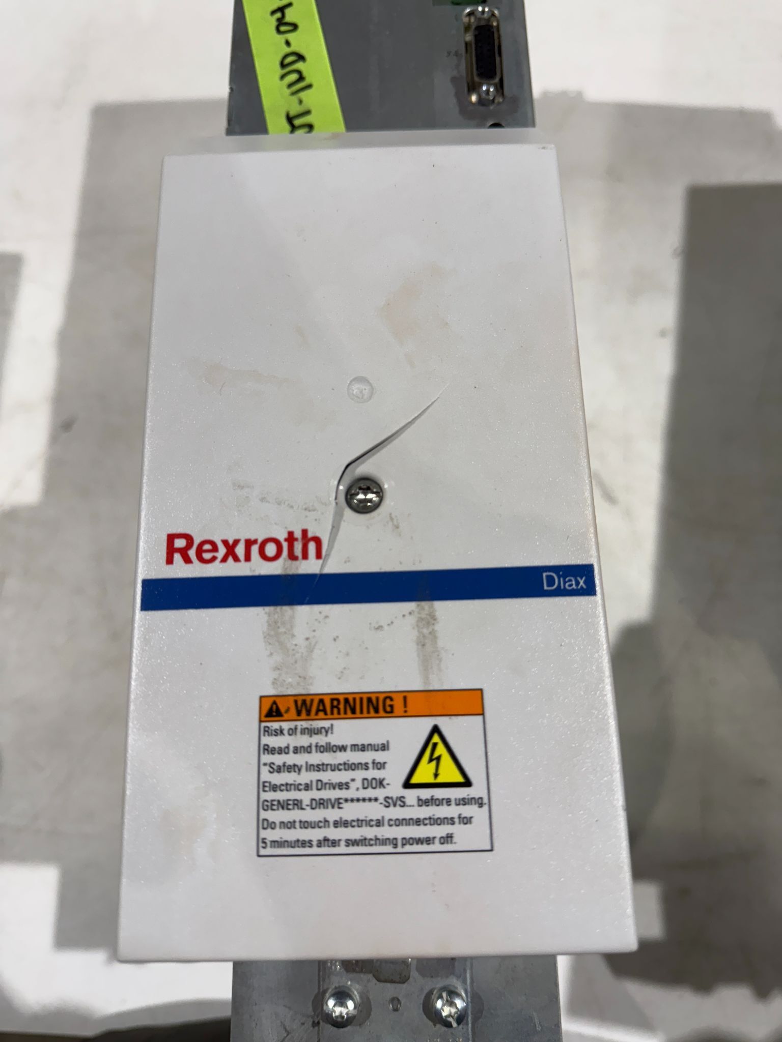 REXROTH HDS03.2-W075N-HS12-.01-FW SERVO DRIVE USED 1
