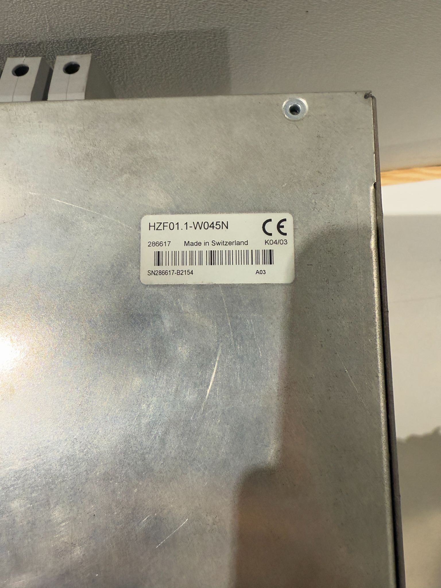 INDRAMAT HZF01.1-W045N POWER SUPPLY USED 3