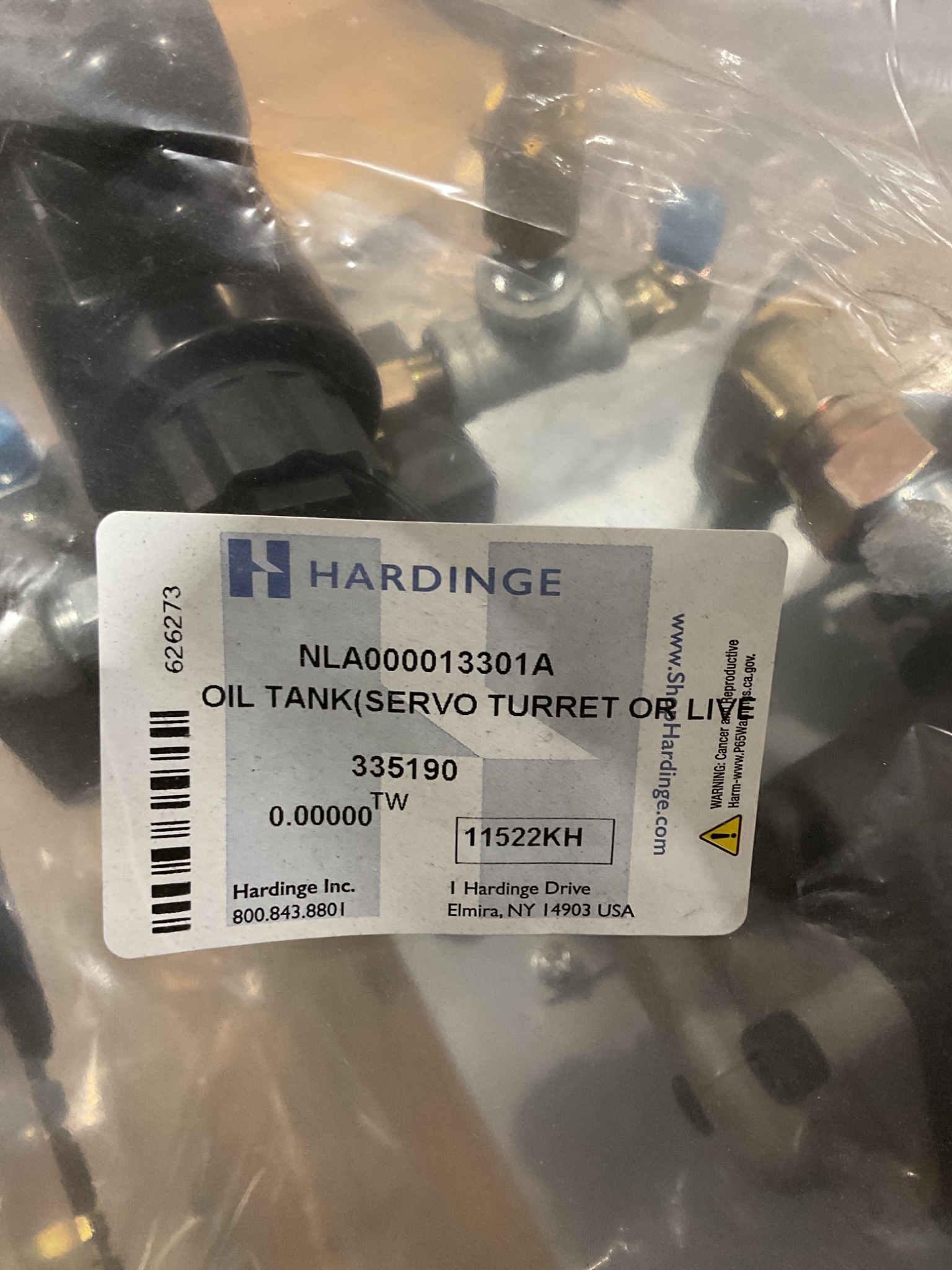 CMT HARDINGE HYDRAULIC POWER UNIT NLA000013301A 60 LITER NEW 5