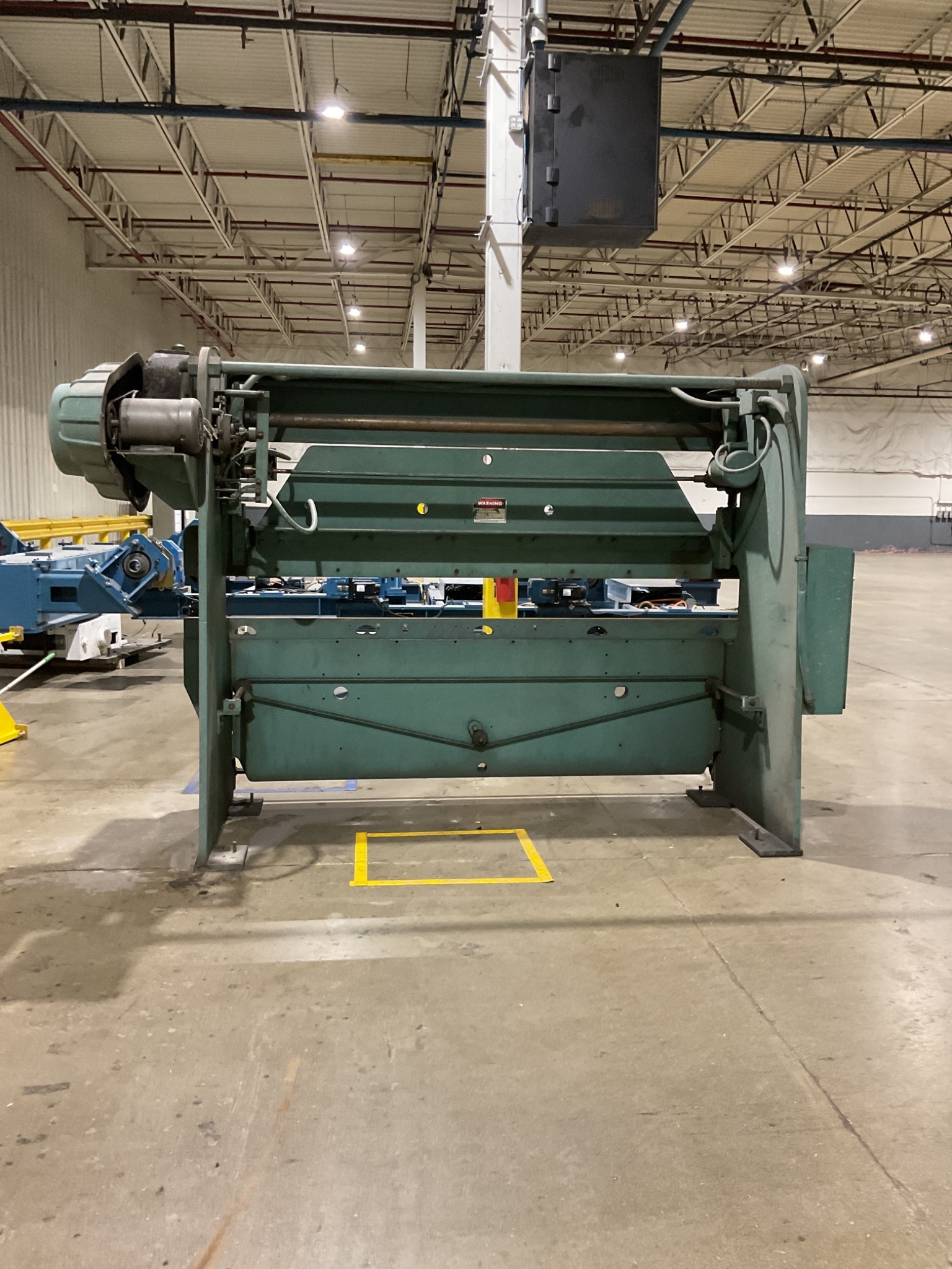 WYSONG 55-8 POWER PRESS BRAKE 10" OVERALL USED 1