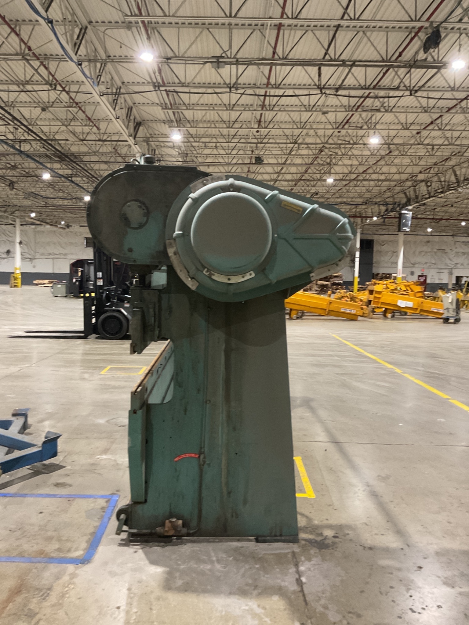 WYSONG 55-8 POWER PRESS BRAKE 10" OVERALL USED 3