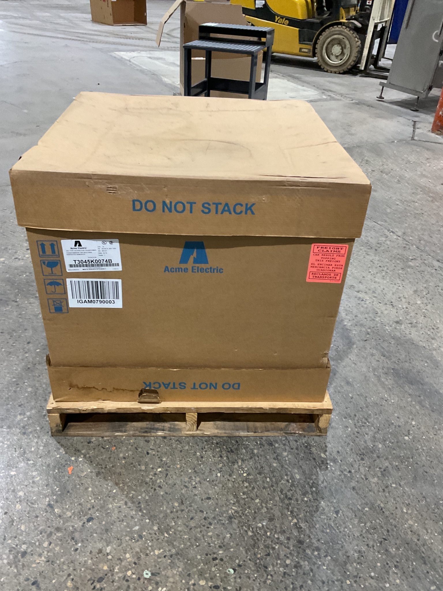 ACME TRANSFORMER T3045K0074B 45 KVA 240V/480Y/277 NEW IN BOX 0