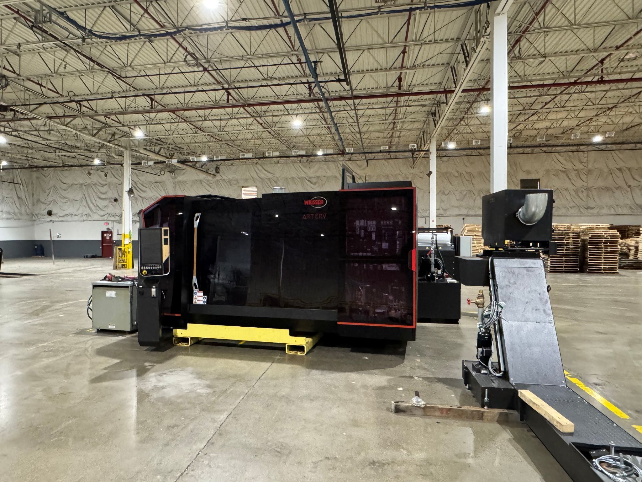 2022 WEISSER ARTERY M-2R TM 5 AXIS CNC LATHE USED - Like New 1