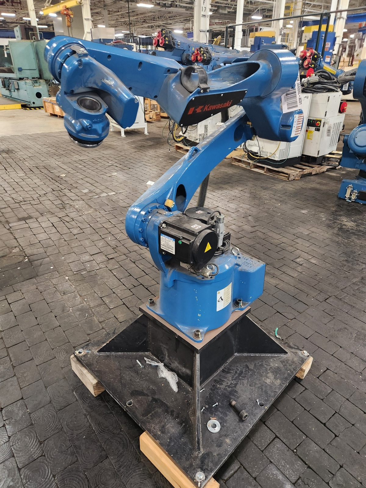 KAWASAKI 3BA006L-AC01 ROBOT 30E01G-AC01 CONTROLLER 12" RISER USED 0