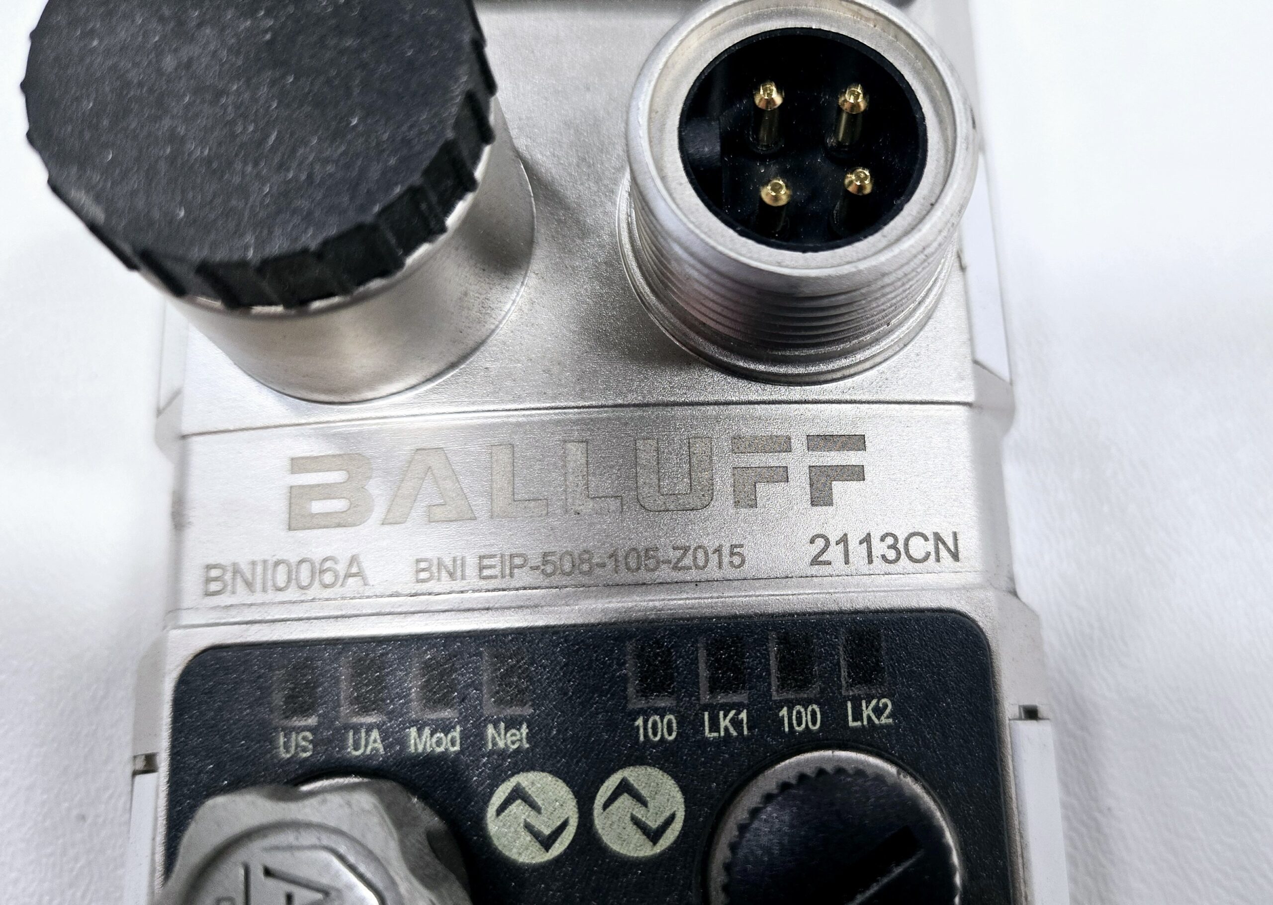 BALLUFF BNI006A BNI EIP-508-105-Z015 2113CN DIGITAL I/O USED 2