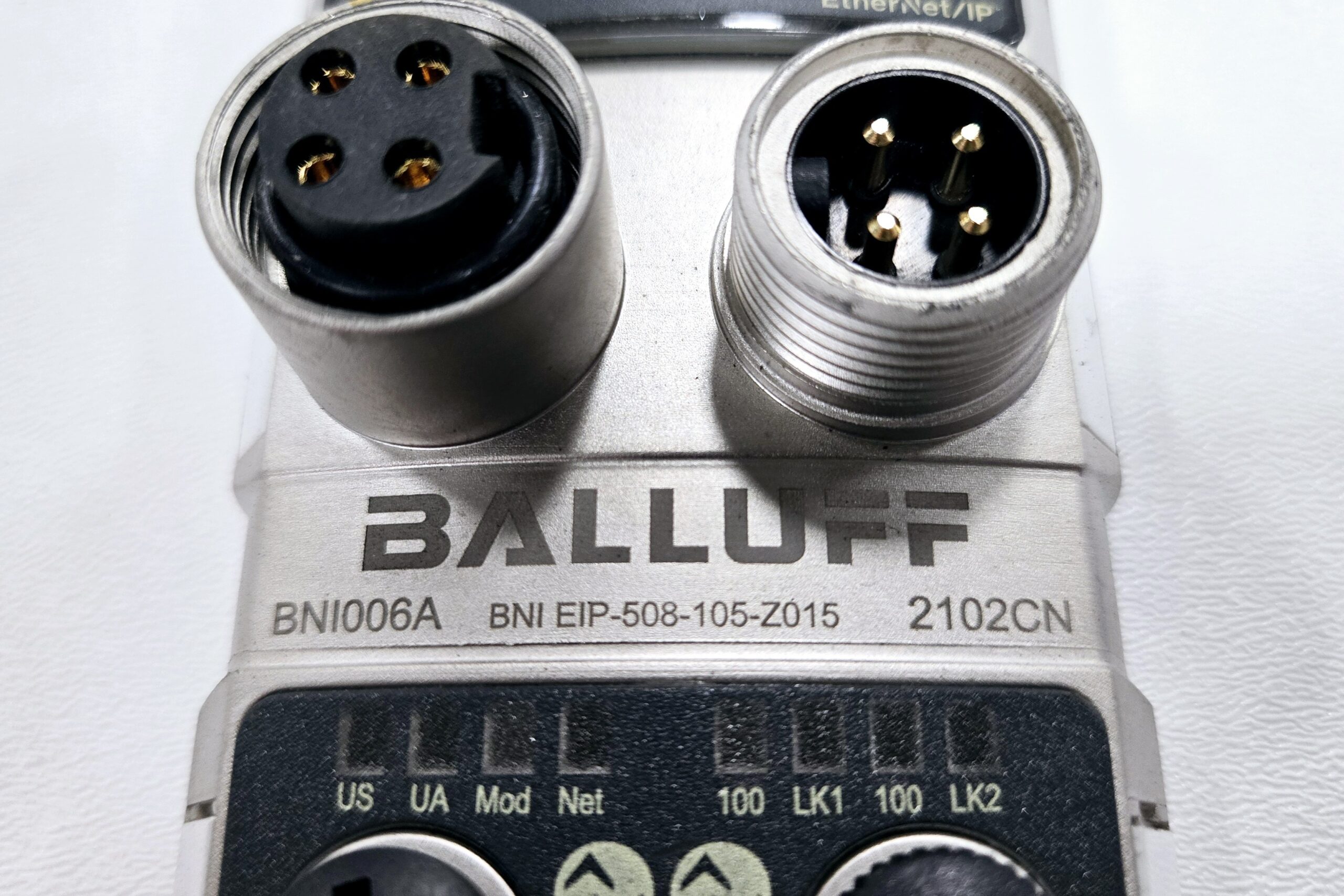 BALLUFF BNI006A BNI EIP-508-105-Z015 2102CN DIGITAL I/O USED 2