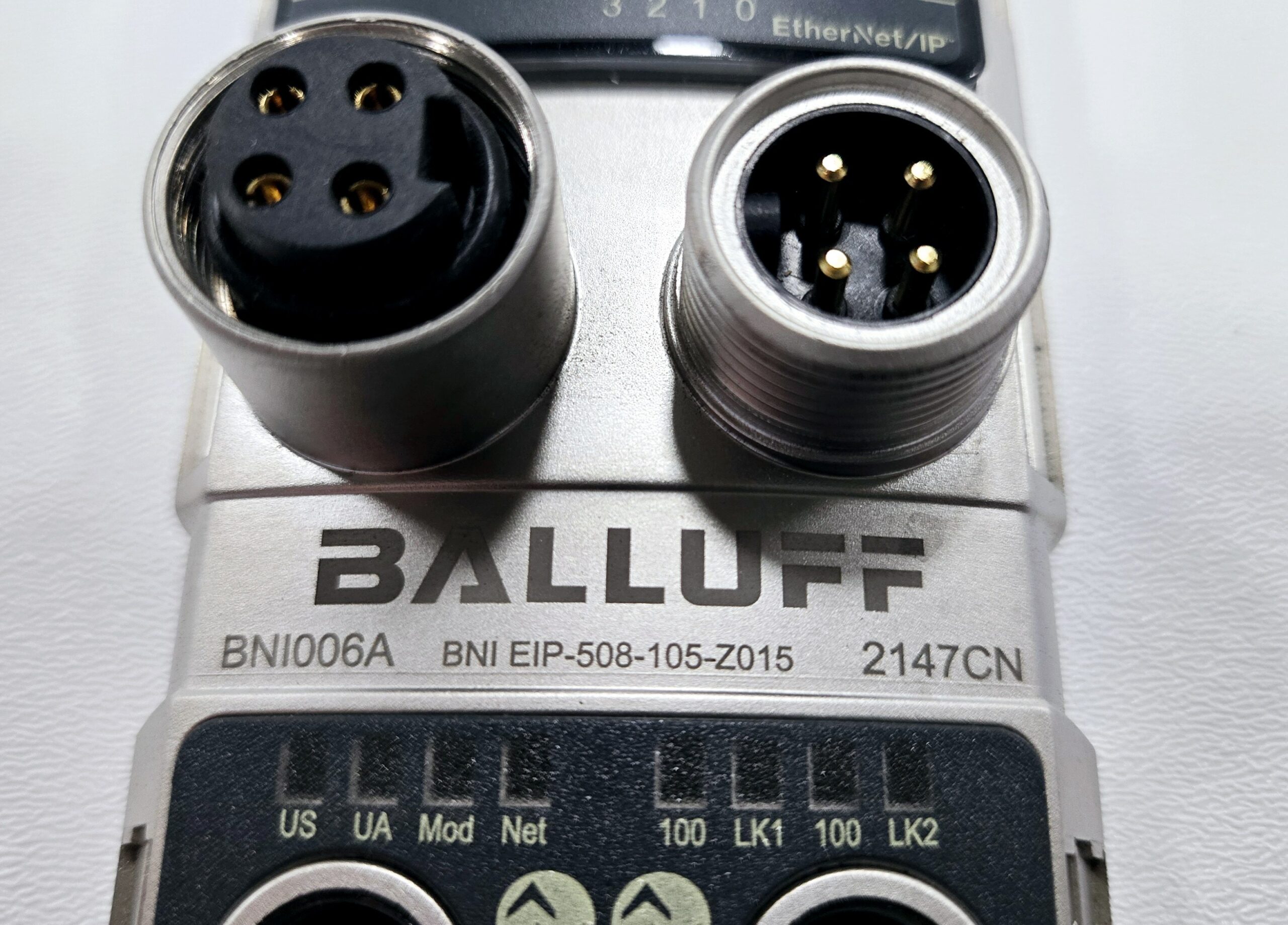 BALLUFF BNI006A BNI EIP-508-105-Z015 2147CN DIGITAL I/O USED 2