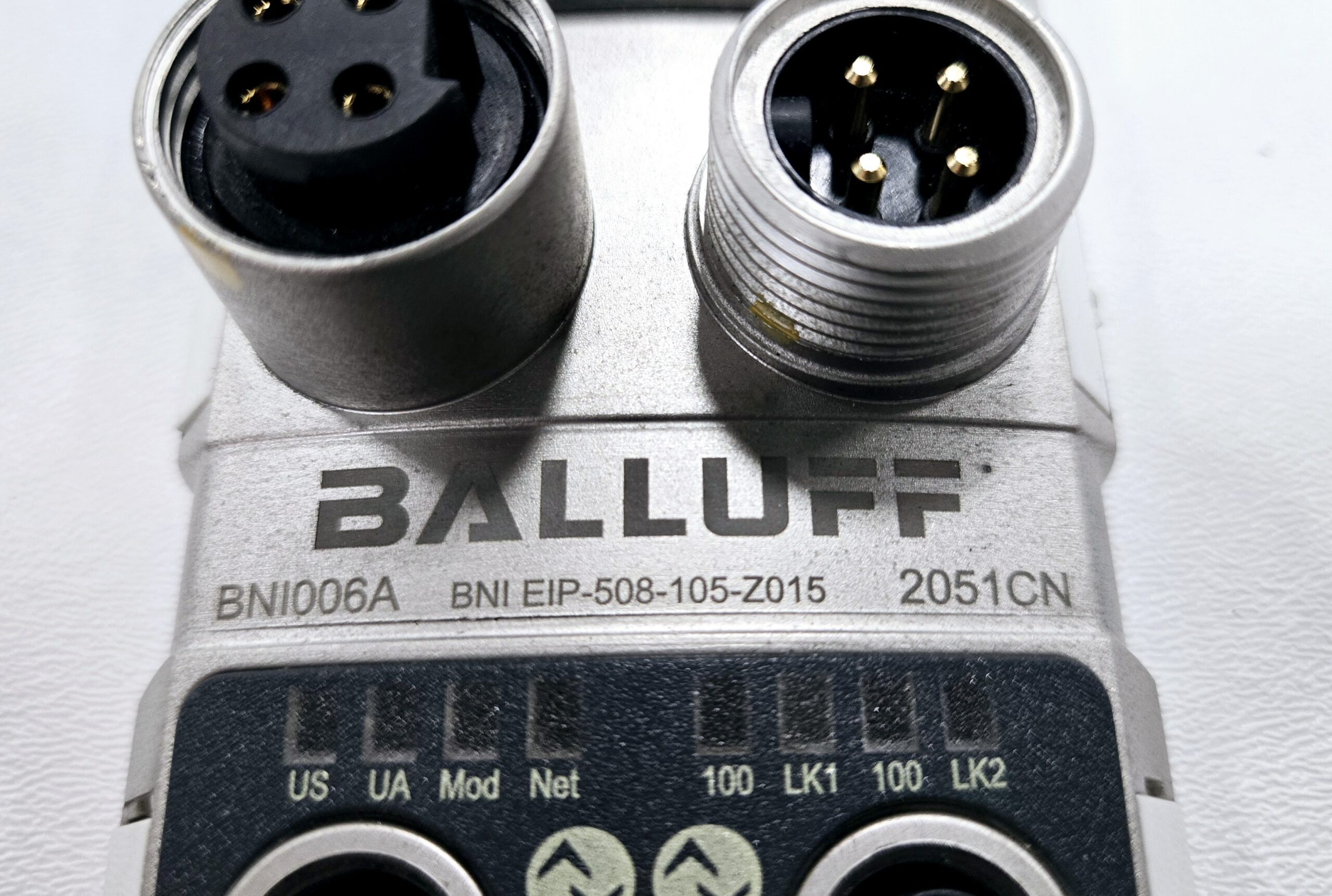 BALLUFF BNI006A BNI EIP-508-105-Z015 2051CN DIGITAL I/O USED 2
