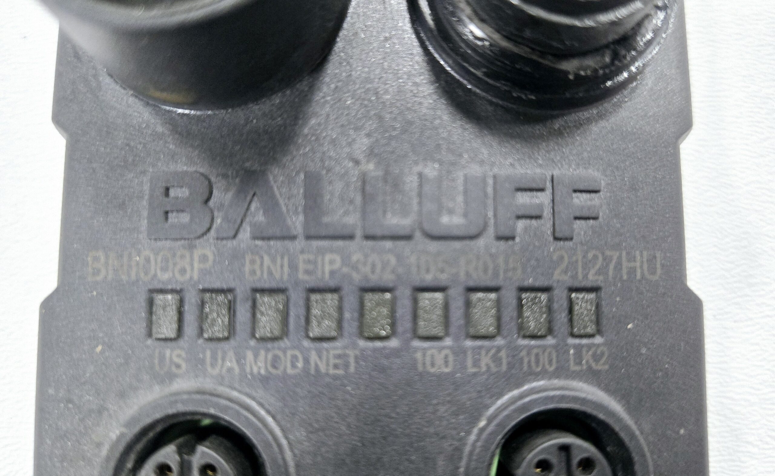 BALLUFF BNI008P BNI EIP-302-105-R015 2127HU DIGITAL I/O USED 2