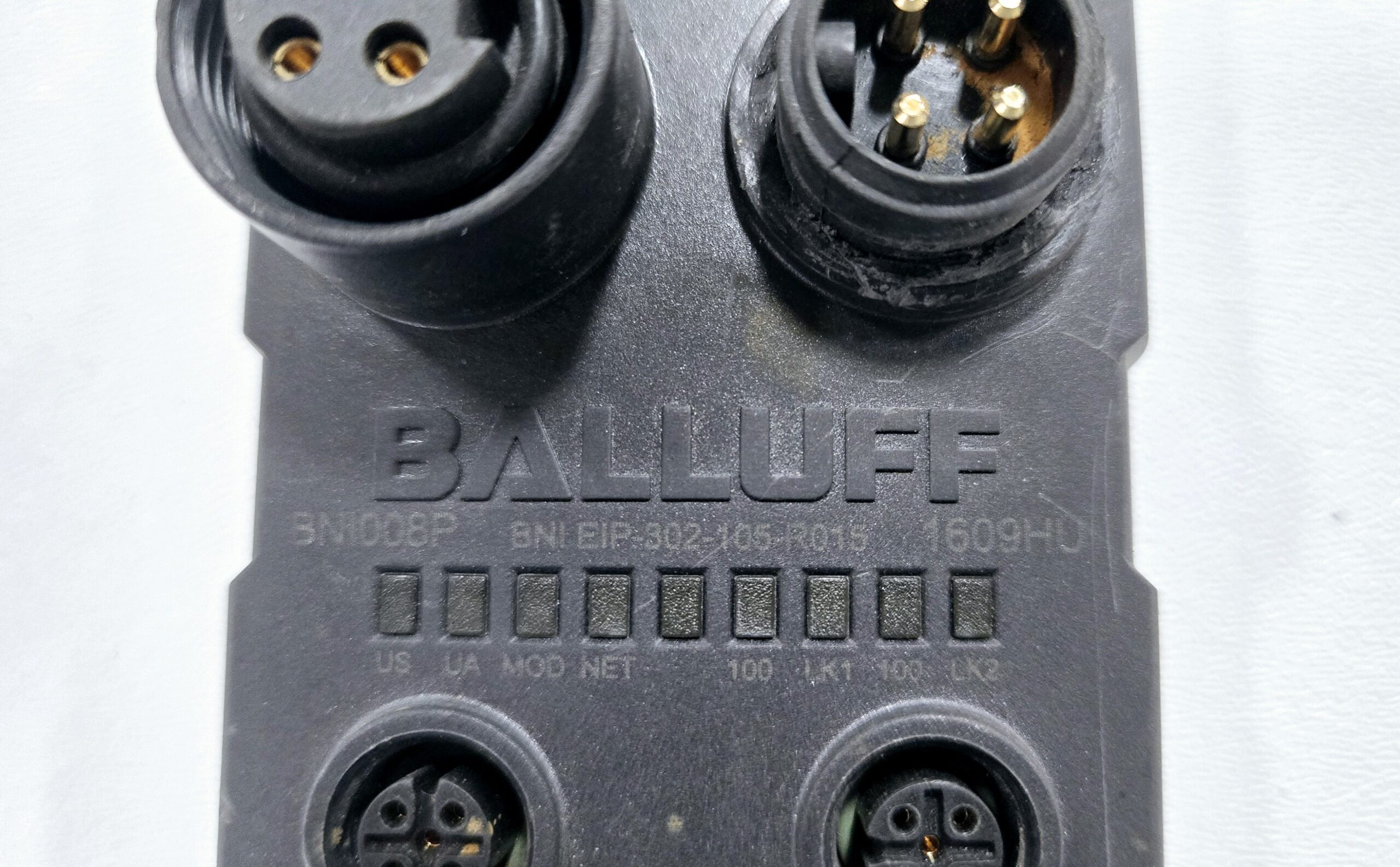 BALLUFF BNI008P BNI EIP-302-105-R015 1609HU DIGITAL I/O USED 2