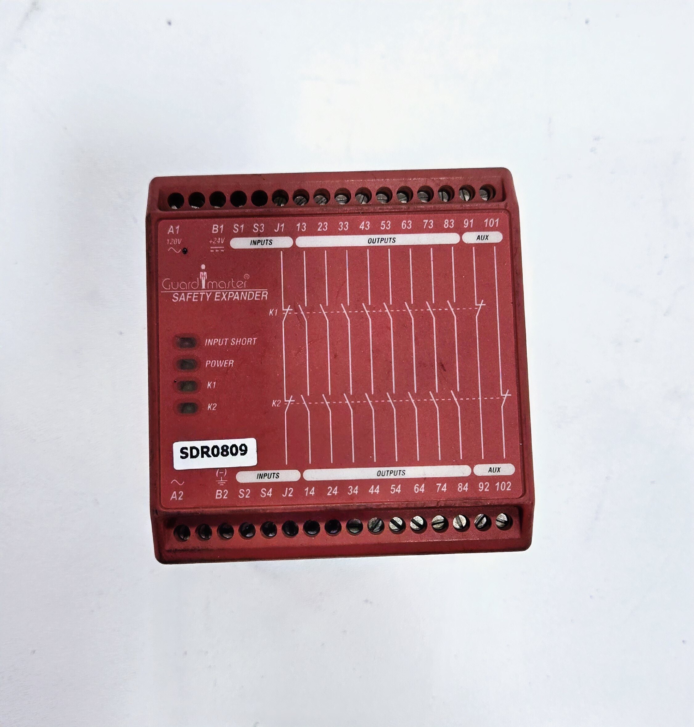 ALLEN BRADLEY 440R-ZBE820AZ1 Expansion Relay USED 1