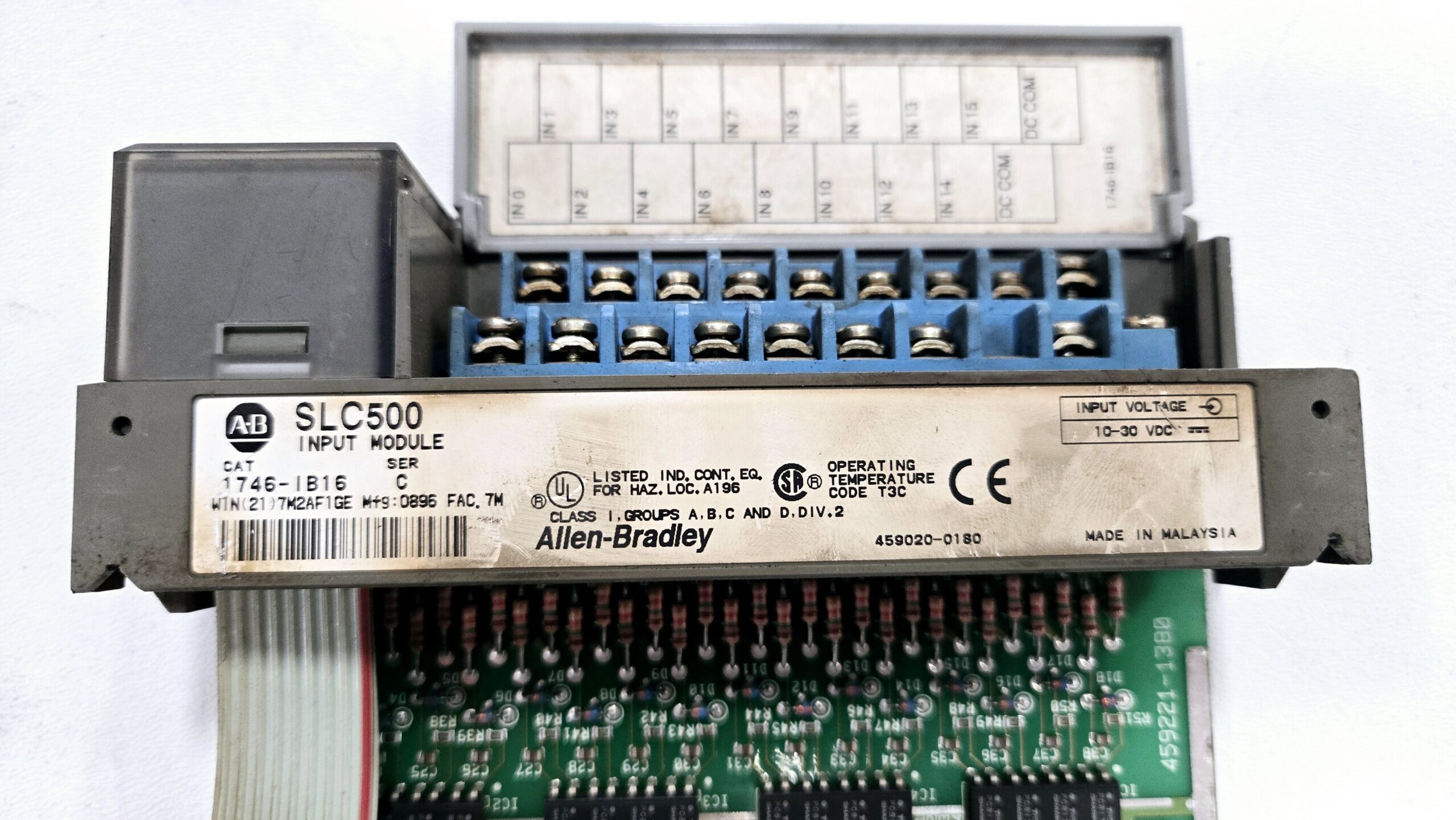 ALLEN BRADLEY 1746-IB16/C Input Module USED 3