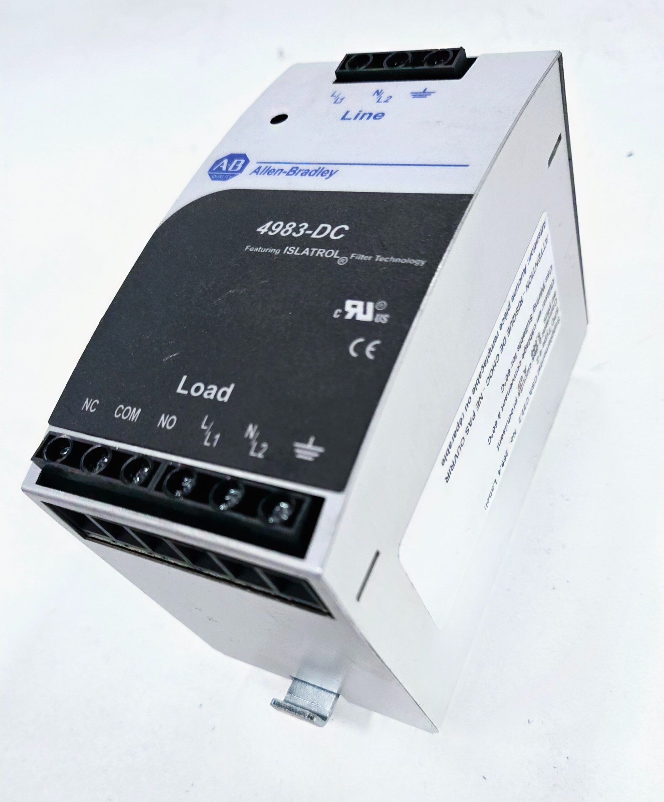 ALLEN BRADLEY 4983-DC240-20 FILTER AND SURGE PROTECTOR SER A USED 1