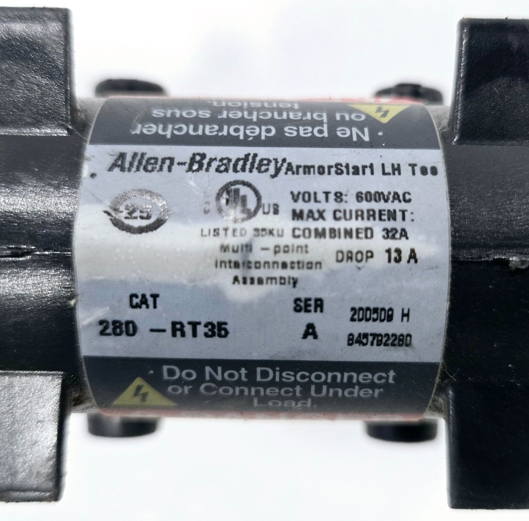 ALLEN BRADLEY 280-RT35 SER A POWER TEE USED 3