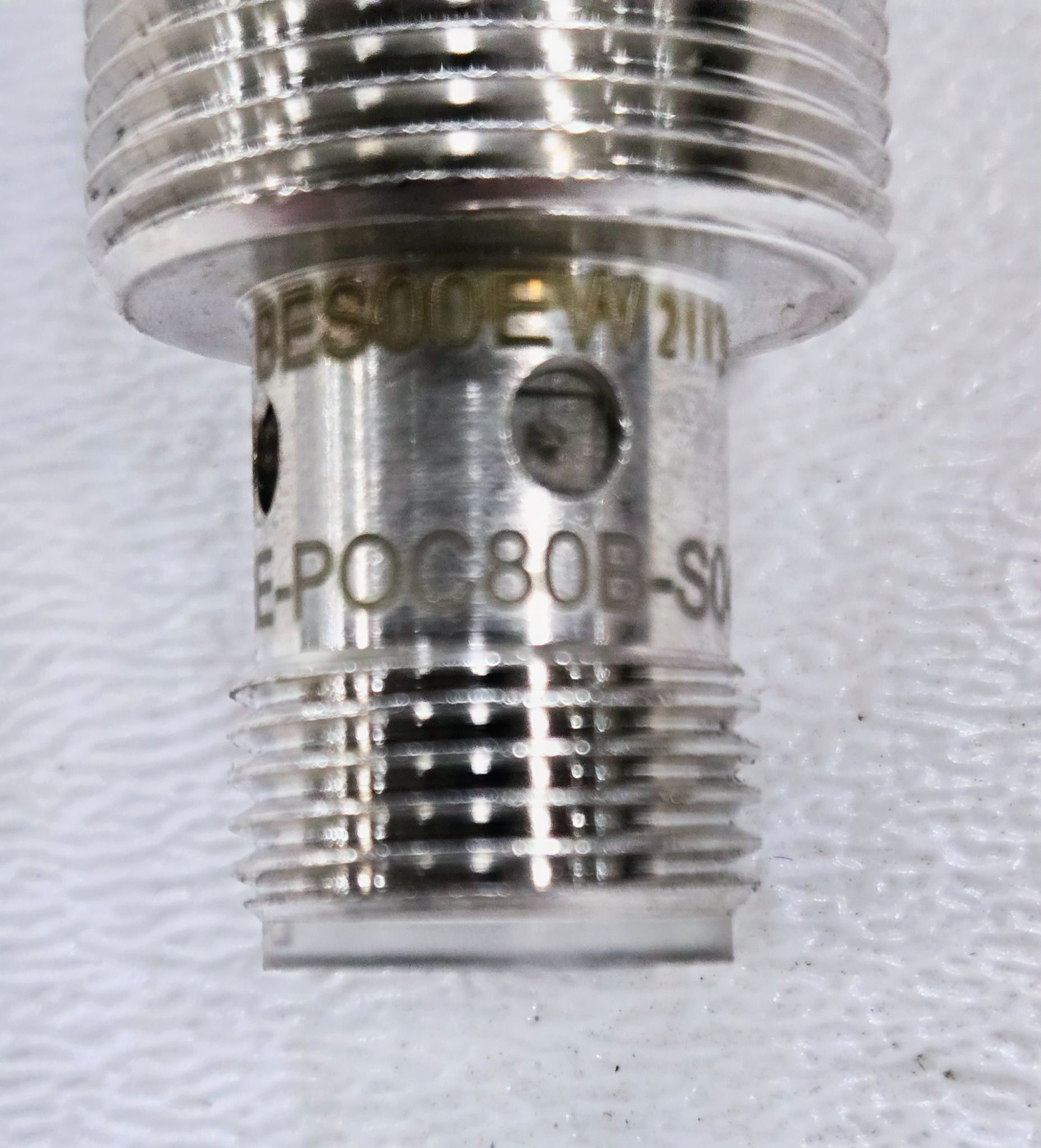 BALLUFF BES M18ME-POC80B-S04G-003 INDUCTIVE PROXIMITY SENSOR USED 4