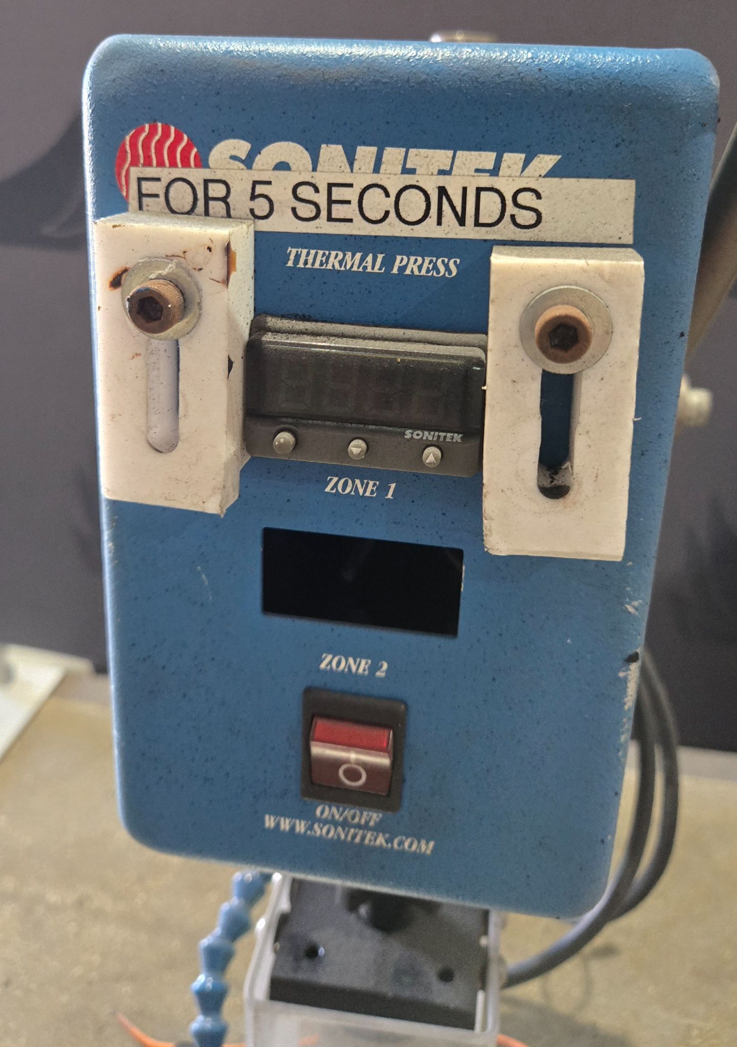 SONITEK TS100 HEATSTAKING ARBOR PRESS USED 3