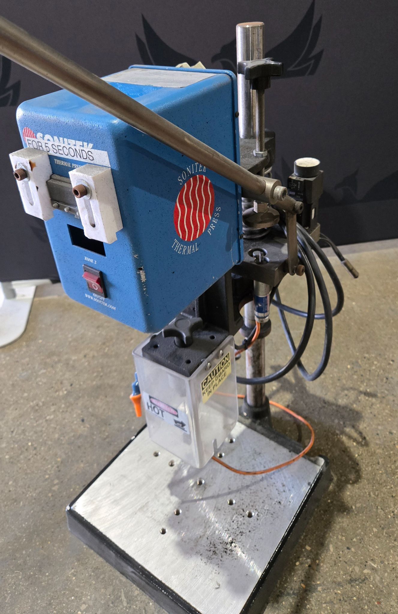 SONITEK TS100 HEATSTAKING ARBOR PRESS USED 5
