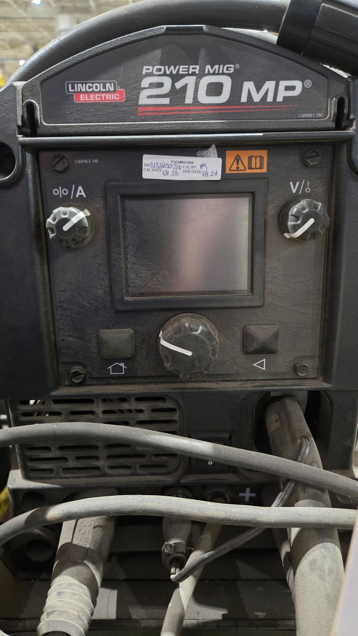 Lincoln Electric POWER MIG 210 MP WELDER WITH CART USED 4