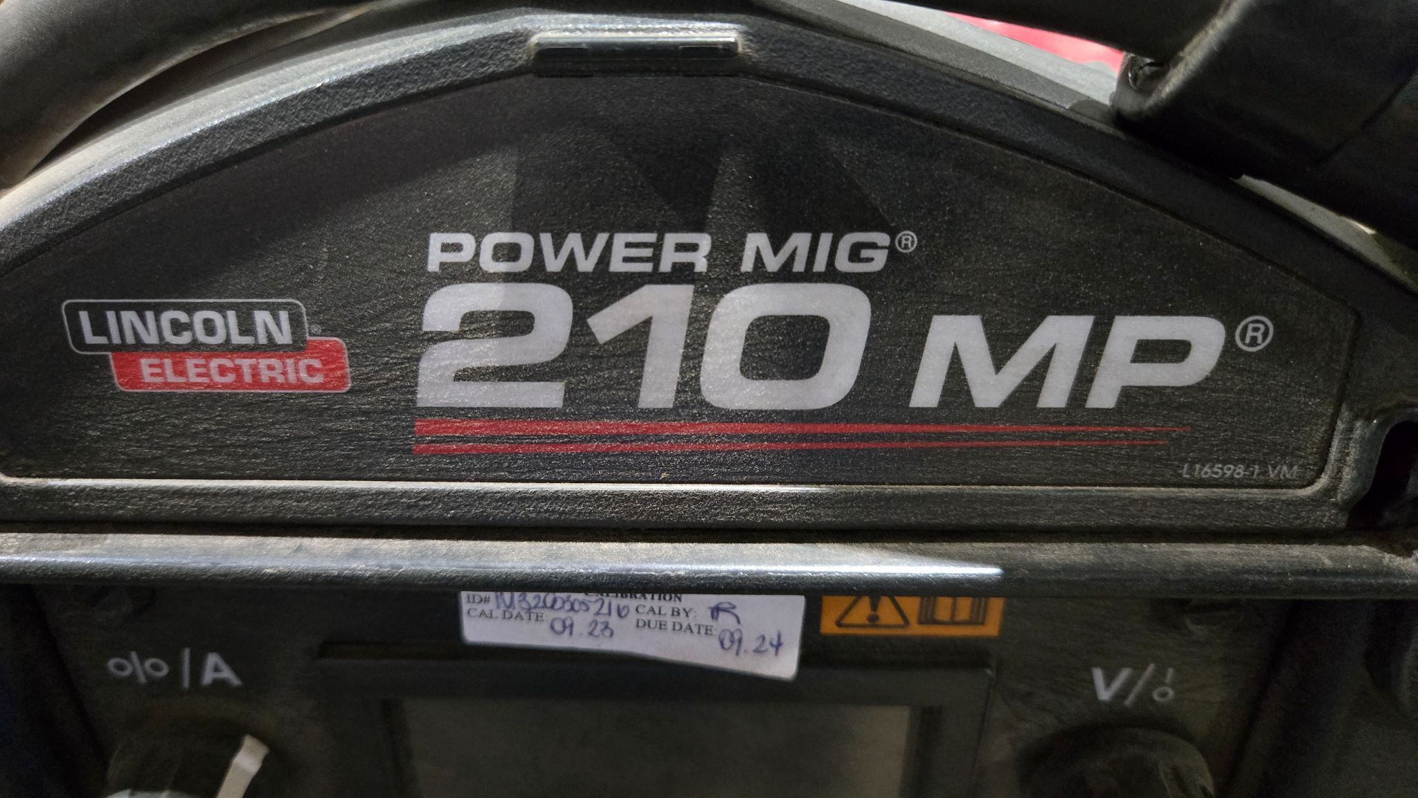 Lincoln Electric POWER MIG 210 MP WELDER WITH CART USED 7