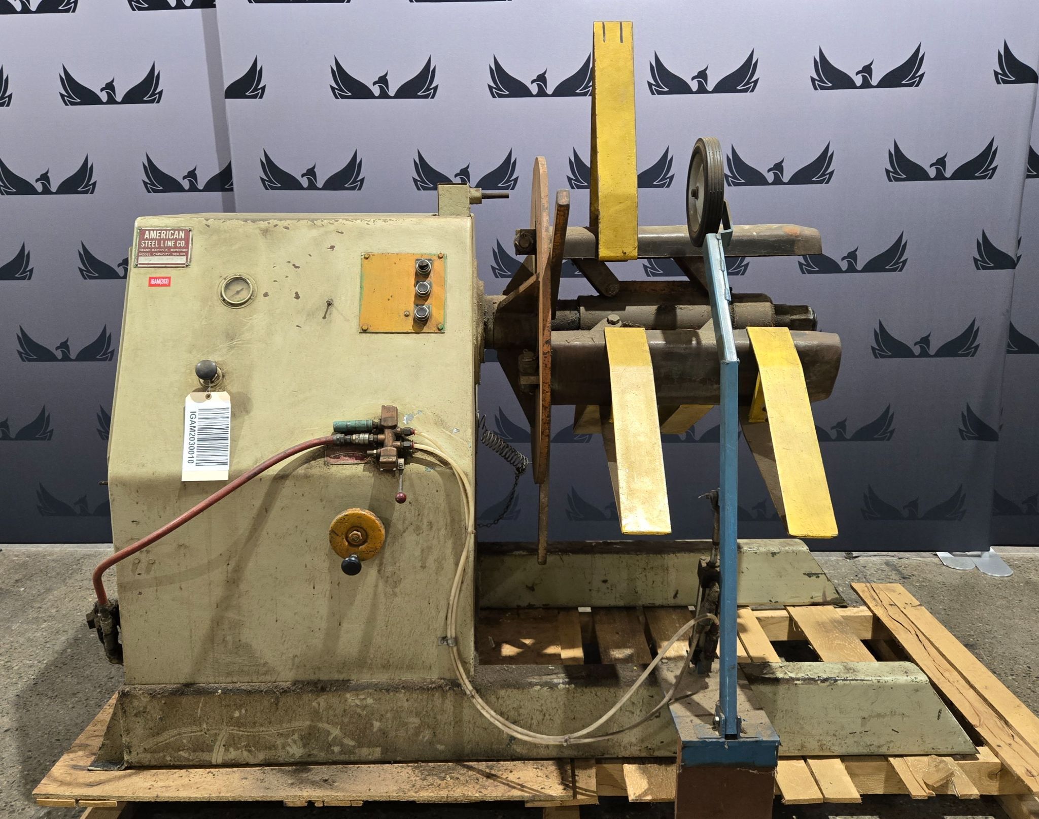 AMERICAN STEEL LINE 1000 6000LBS UNCOILER USED 0