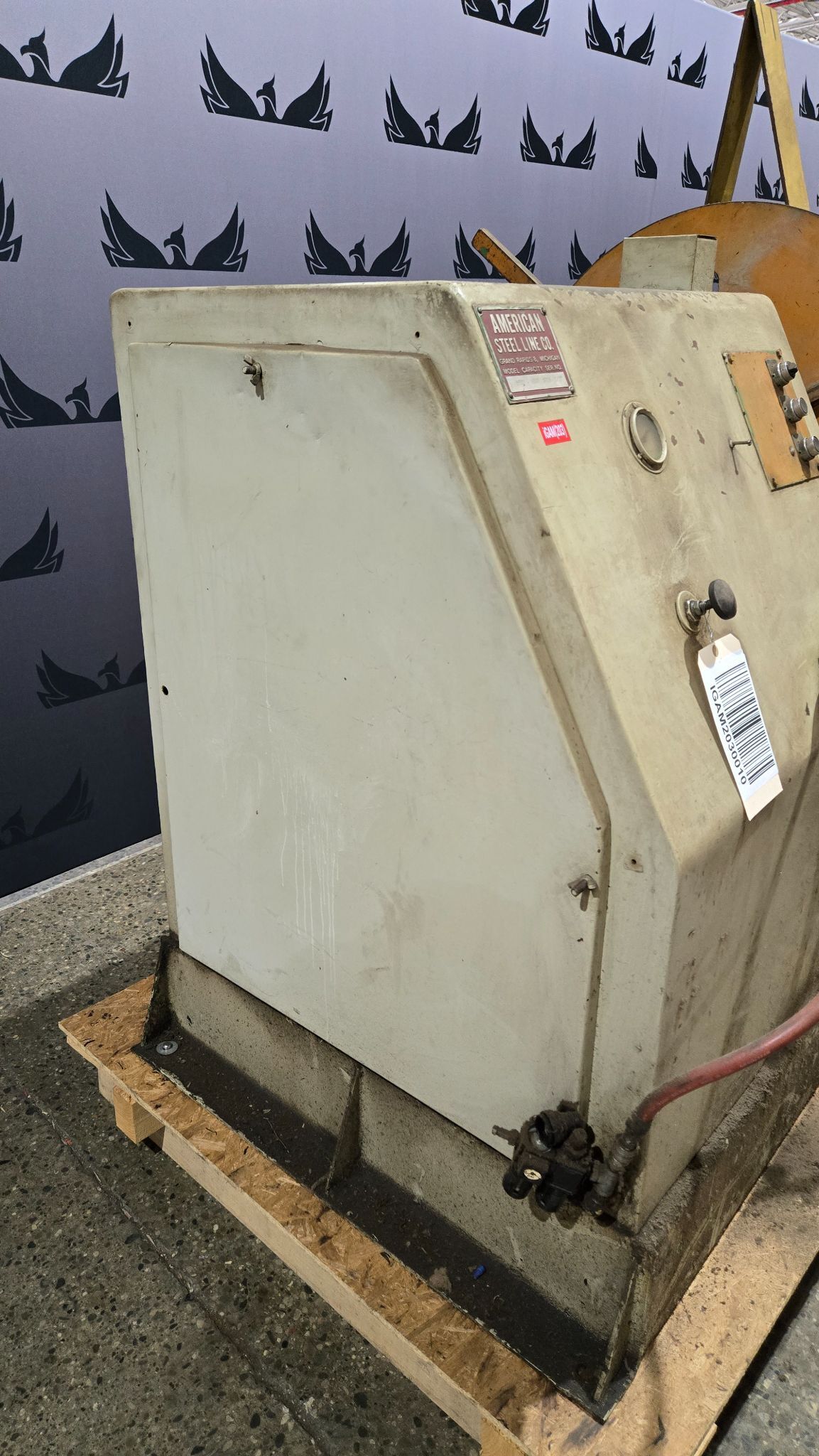 AMERICAN STEEL LINE 1000 6000LBS UNCOILER USED 5