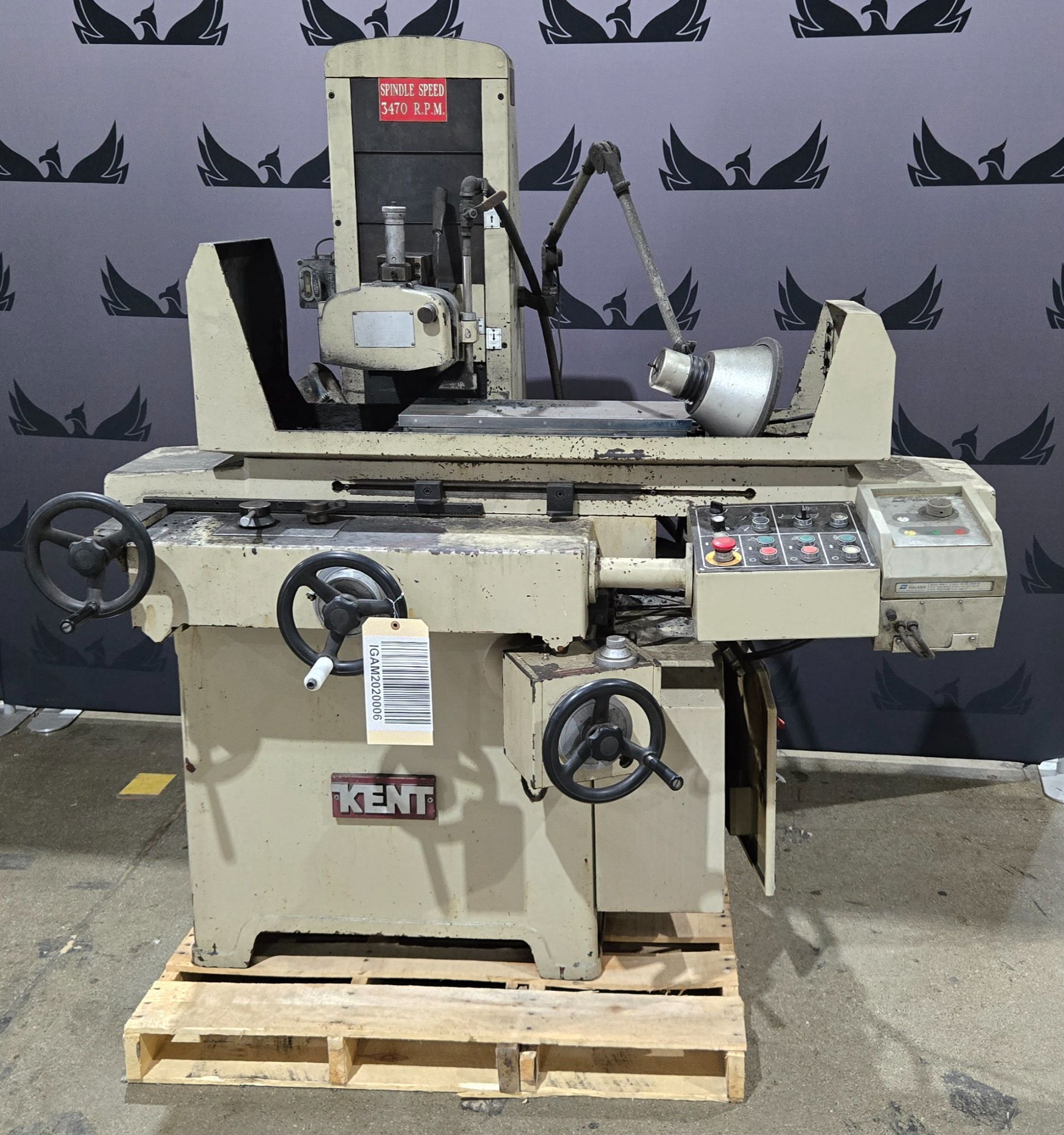 KENT KGS-250AHD Reciprocating Surface Grinder USED 0