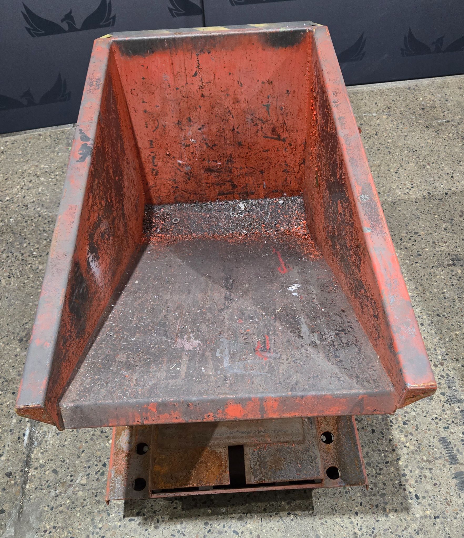 MODERN EQUIPMENT CO SELF DUMPING HOPPER USED 1